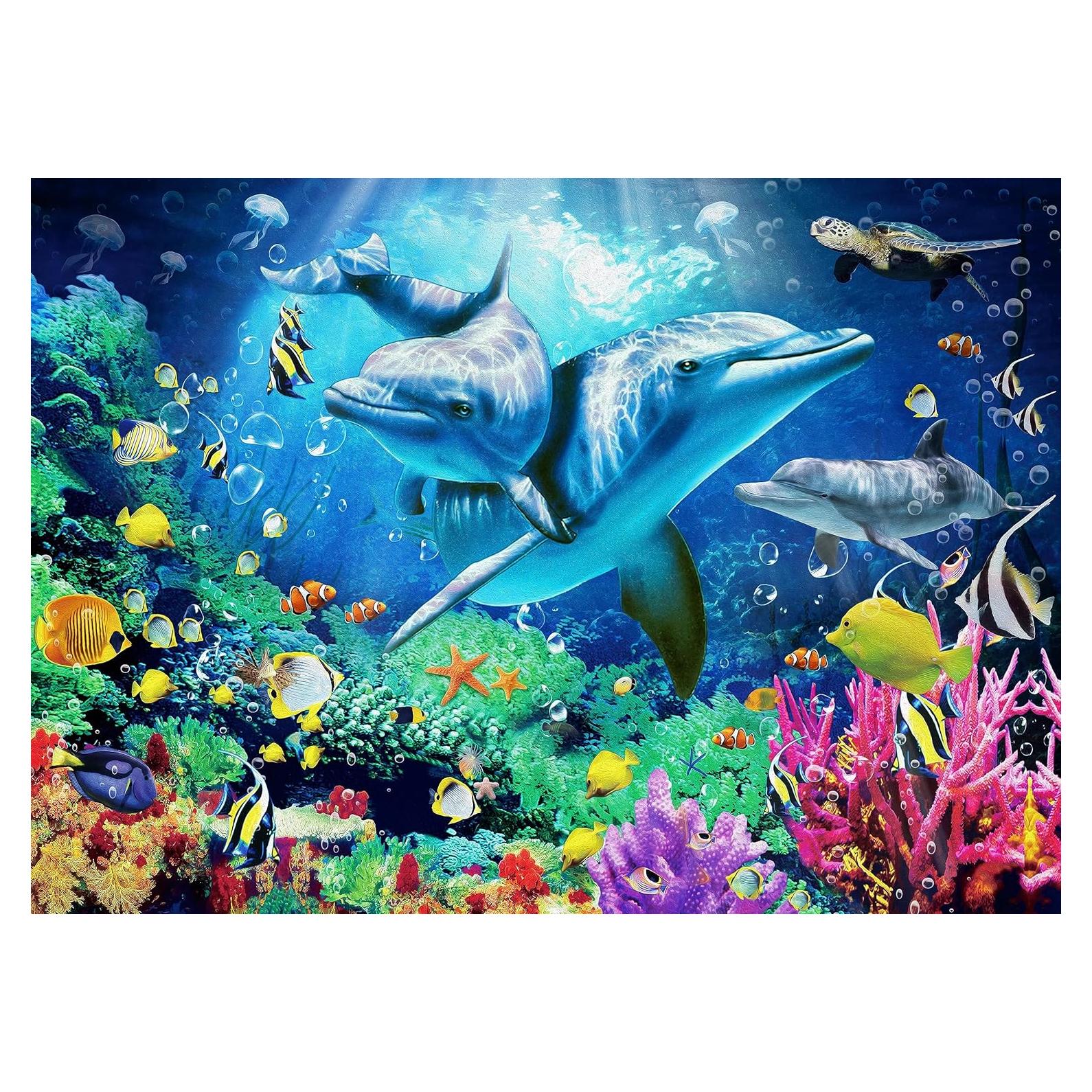 Rompecabezas Nattork 1000 Piezas Mundo Marino 70x50 cm