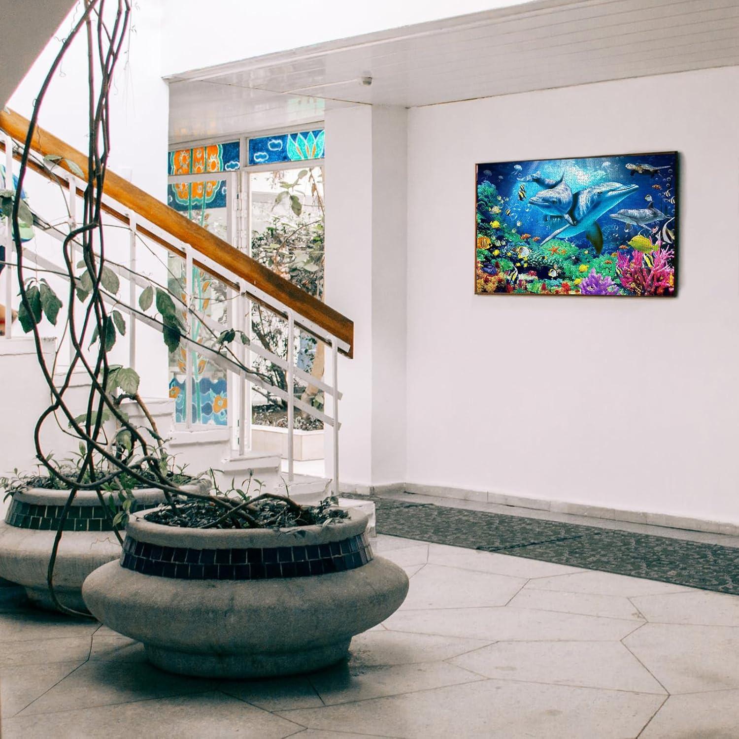 Rompecabezas Nattork 1000 Piezas Mundo Marino 70x50 cm