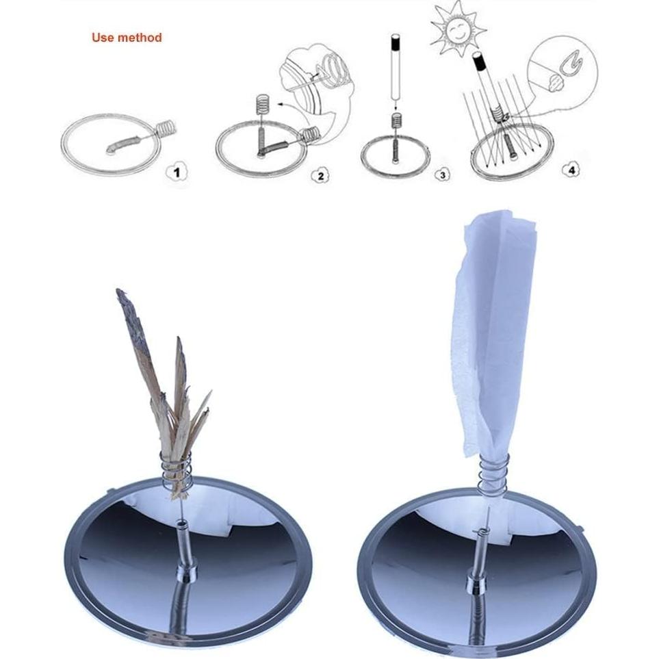 Encendedor Solar Marsrut Iniciador de Fuego Portátil 9.7 cm