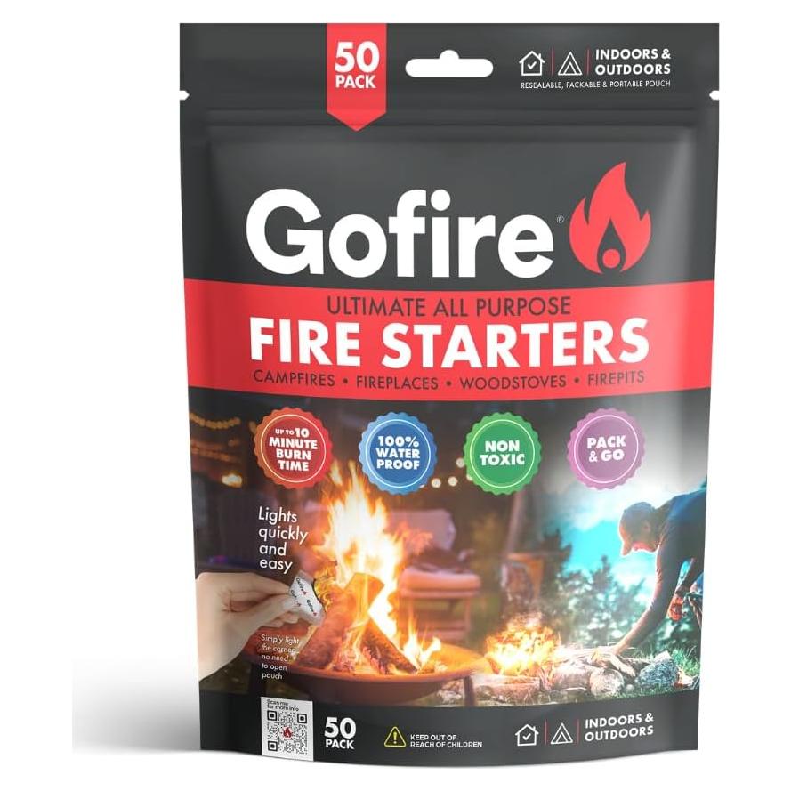 Encendedor de fuego GOFIRE 50 piezas portátil impermeable