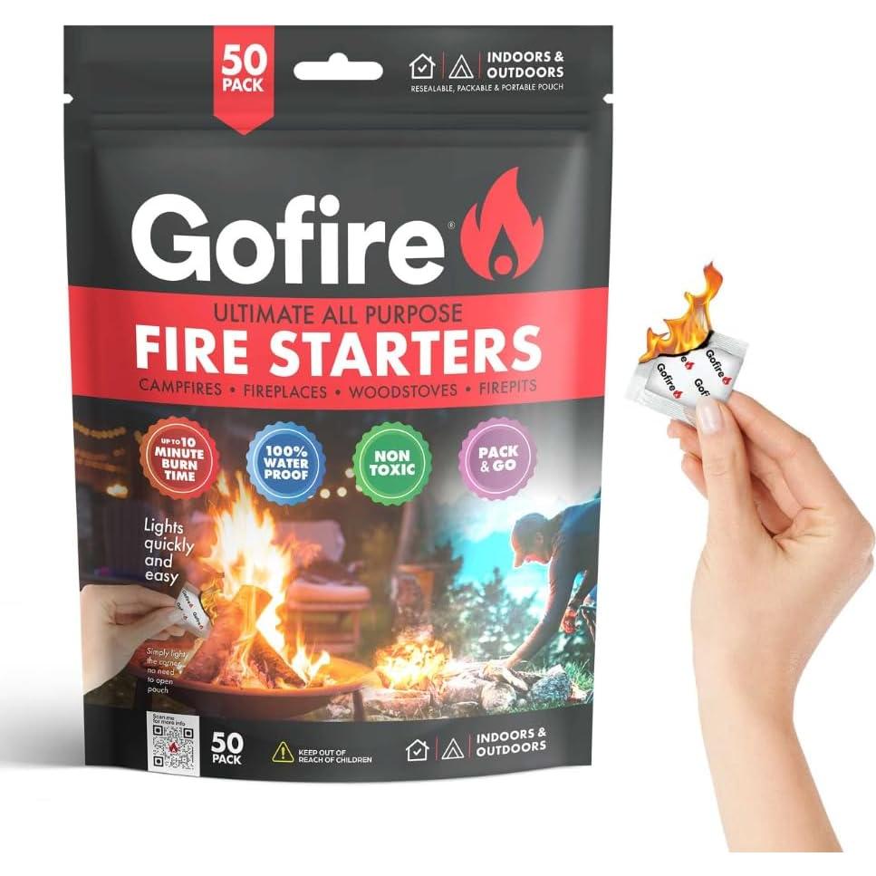Encendedor de fuego GOFIRE 50 piezas portátil impermeable