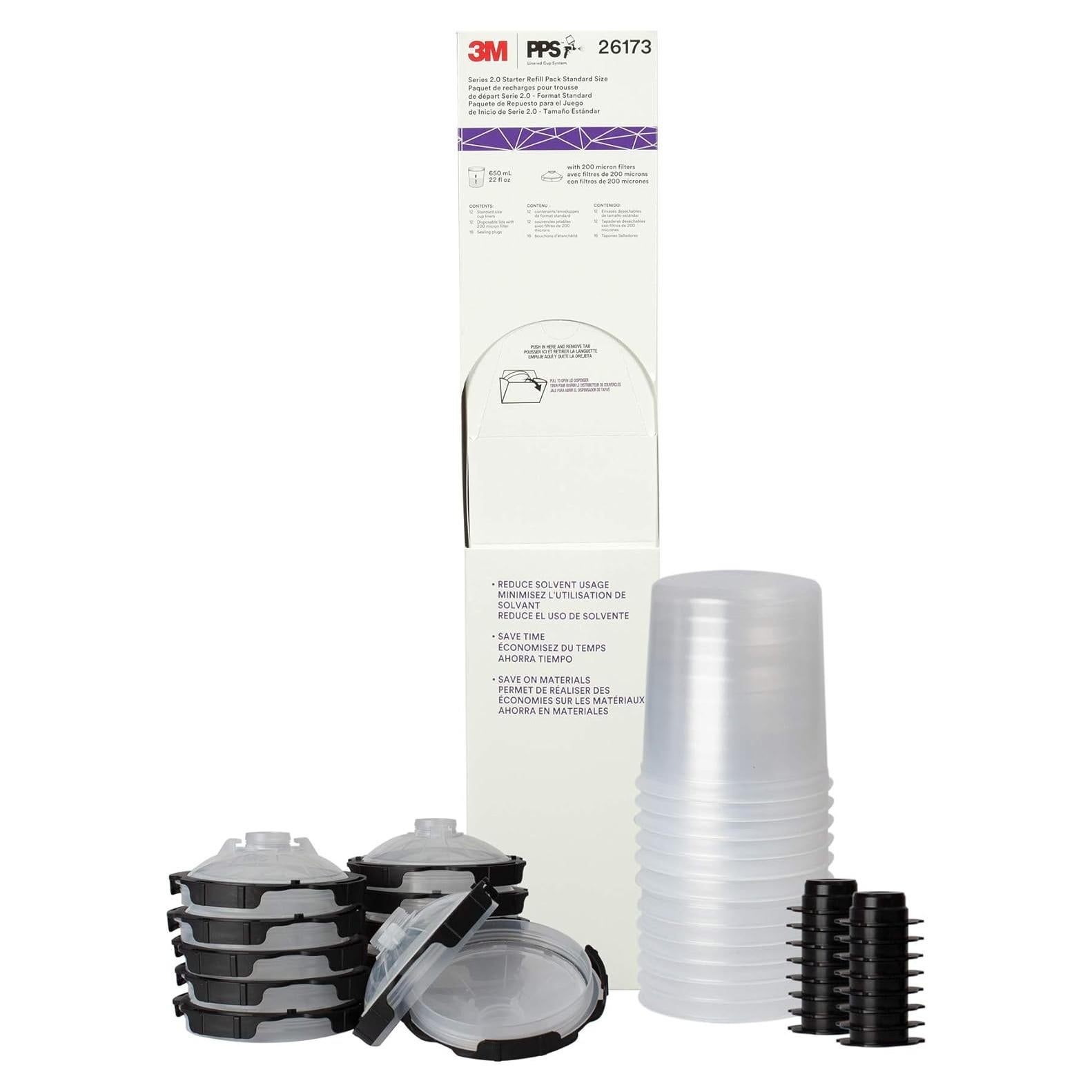 Kit de Recarga 3M PPS 2.0 Estándar 650 mL con Filtros