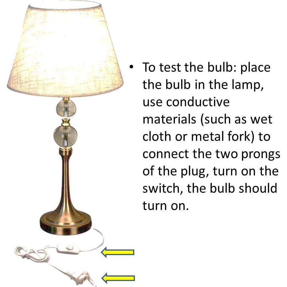 Bombillas LED de Emergencia Recargables HouLight 5W 3000K 2-Pack
