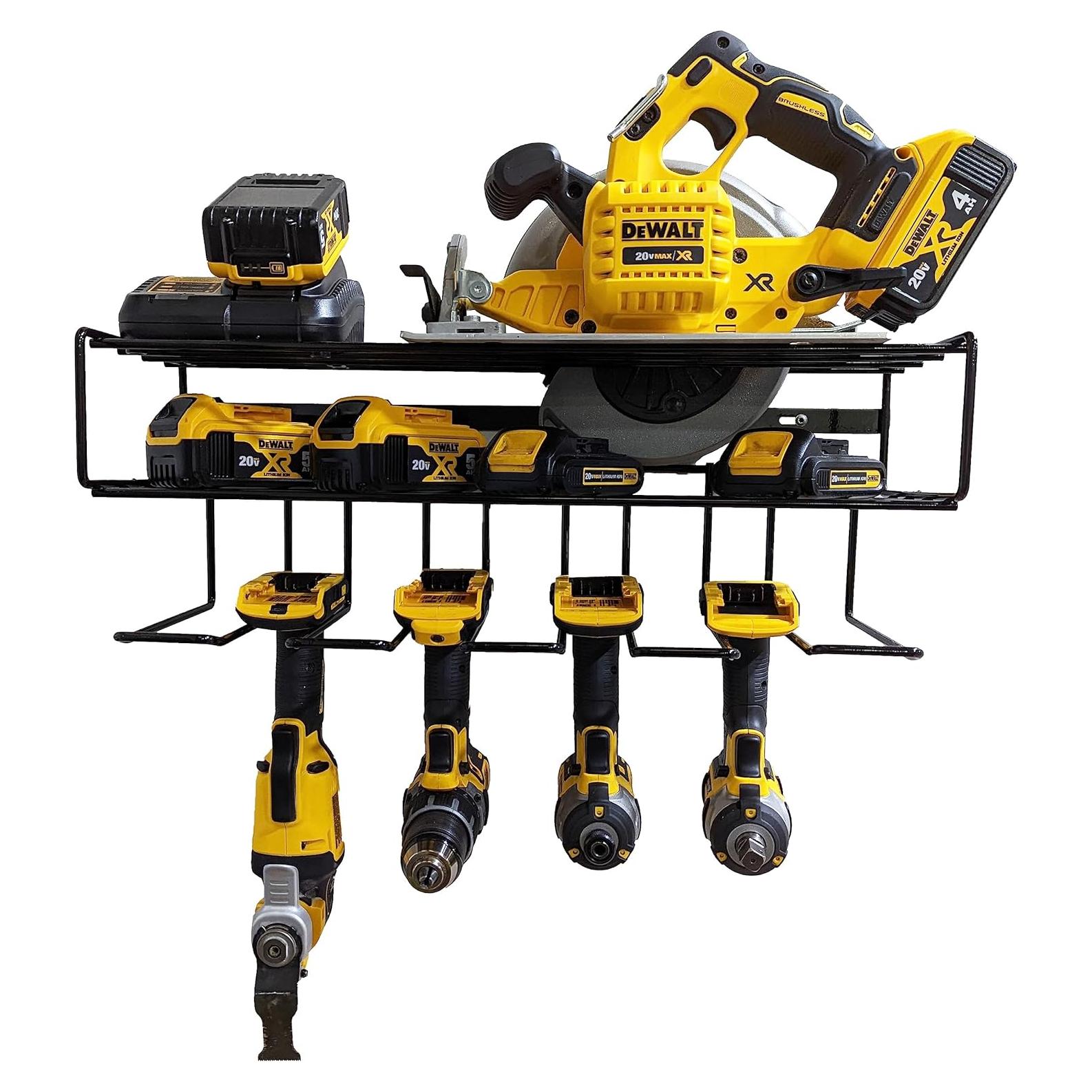 Estante Flotante C2M de Acero Compacto para Garaje 45.36 kg