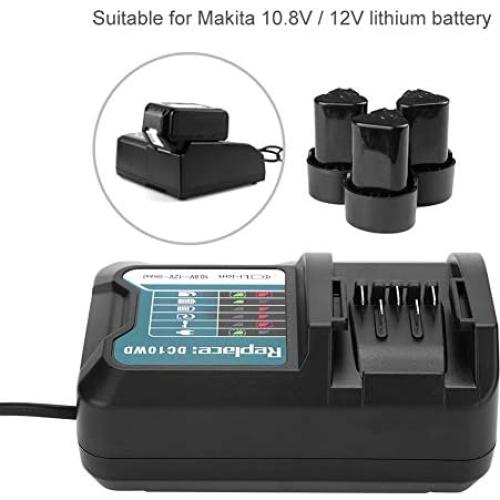 Cargador de Batería Litio 10.8V-12V Zerone para Makita