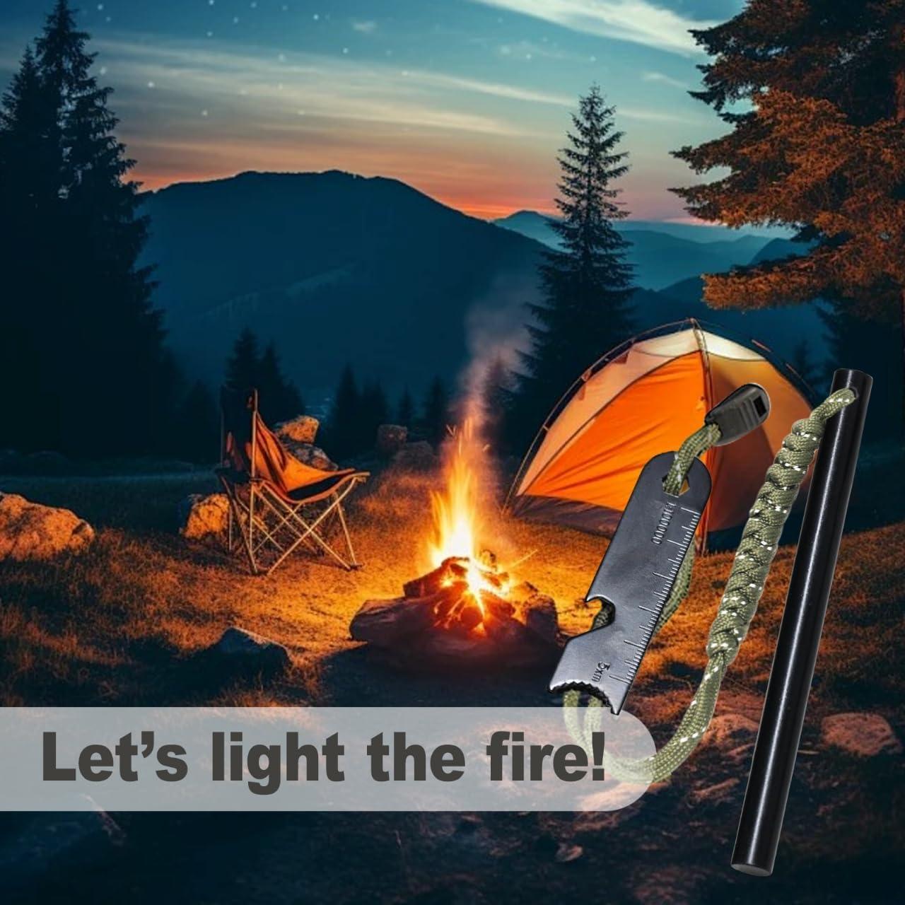 Barra de Fuego STSFI 1.27cm x 12.7cm para Supervivencia