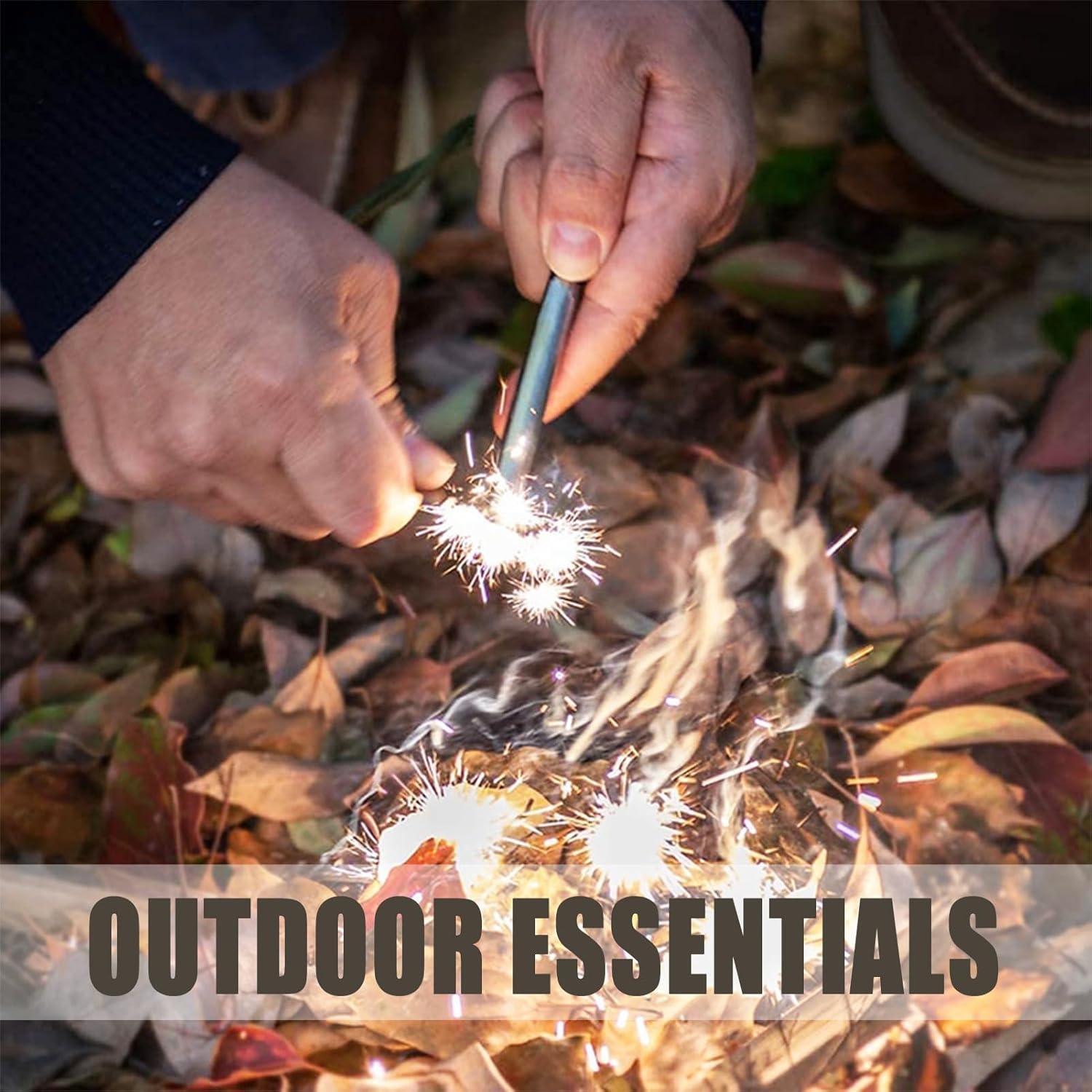 Barra de Fuego STSFI 1.27cm x 12.7cm para Supervivencia