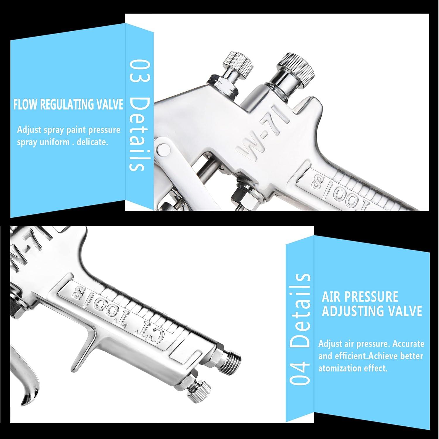 Pistola de Pintura STARY 1.3mm para Aire a Presión