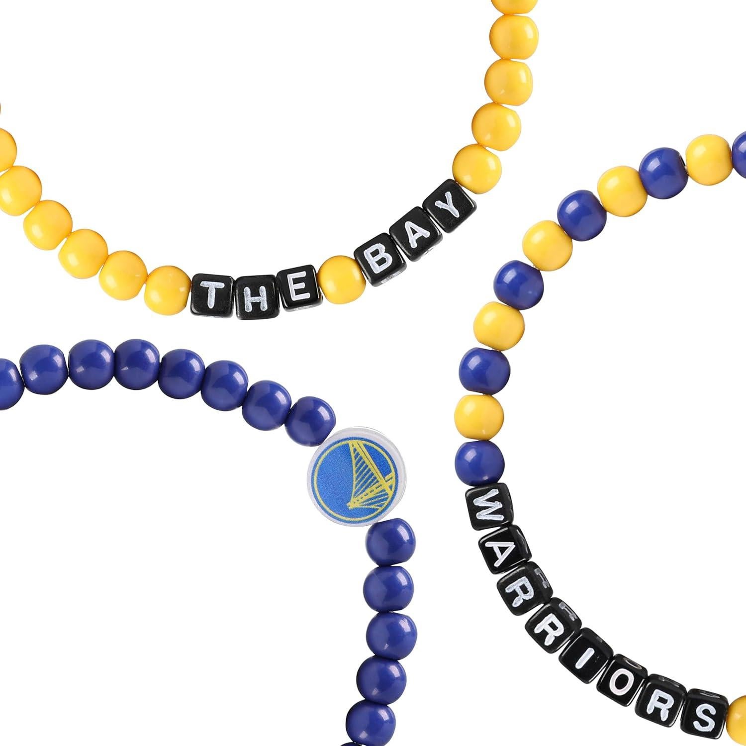 Pulseras de Amistad NBA Golden State Warriors 3-Pack