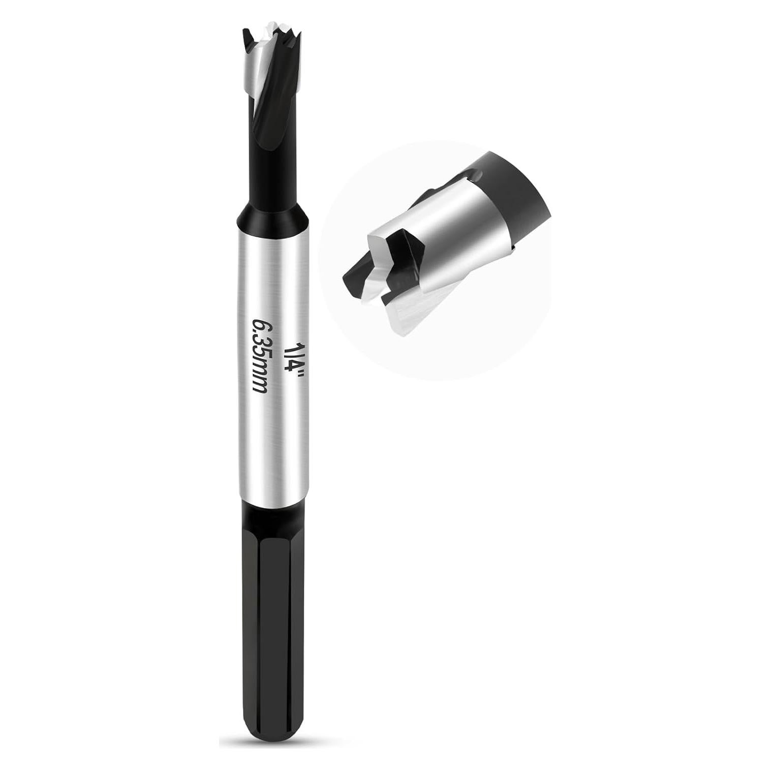 Broca Forstner 6.35 mm NICAVKIT para Madera y Plástico