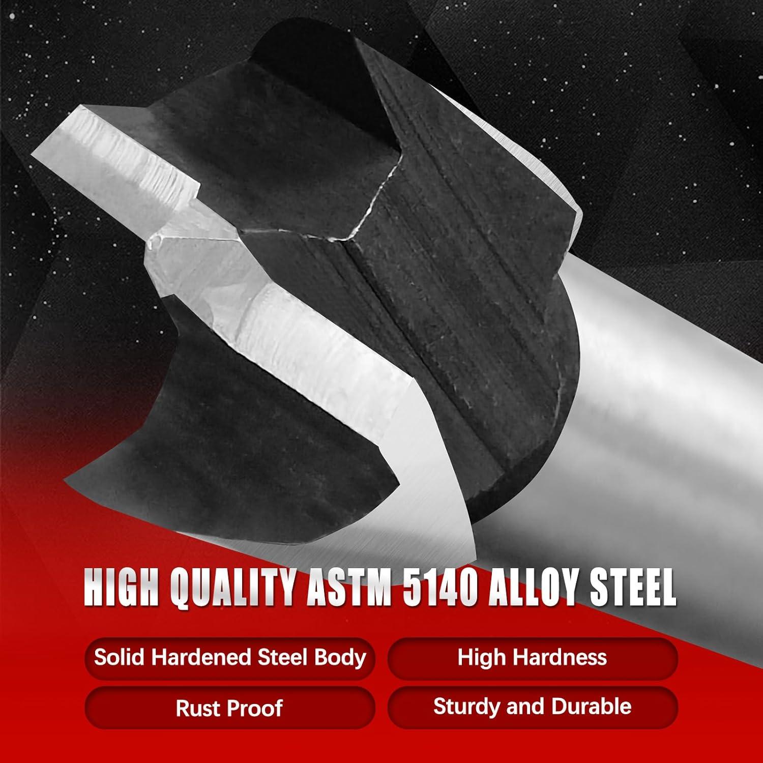 Broca Forstner 6.35 mm NICAVKIT para Madera y Plástico