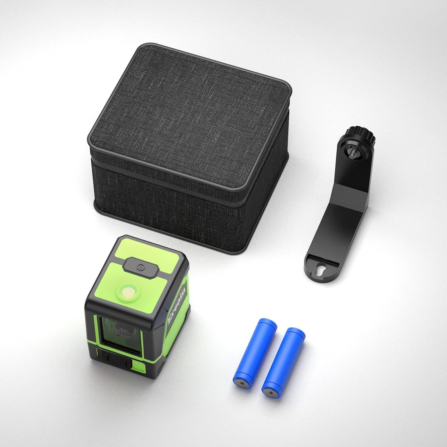 Nivel láser automático Ereoin verde con líneas 360° IP54