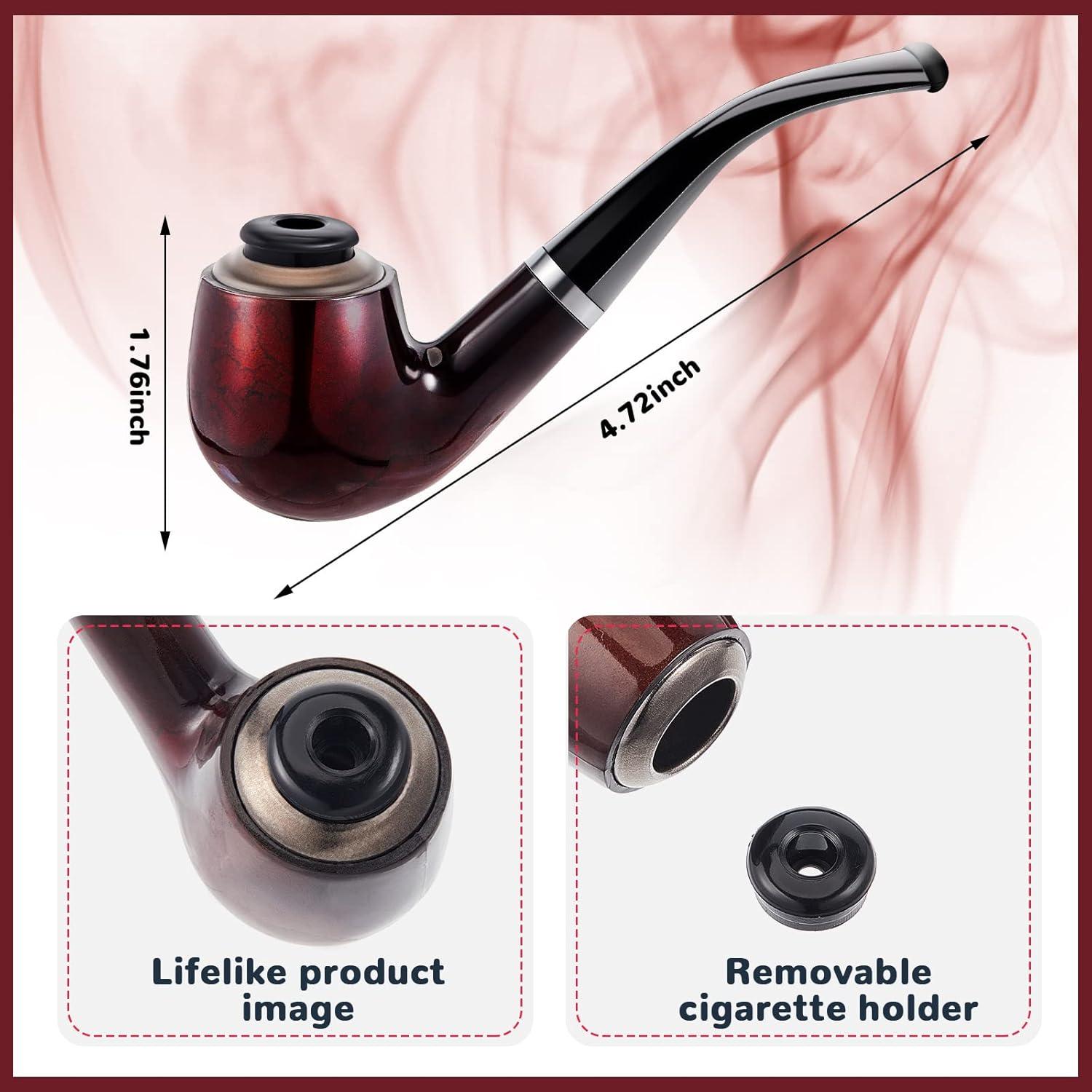 Accesorio de disfraz de pipa falsa para Halloween 12x4.5cm