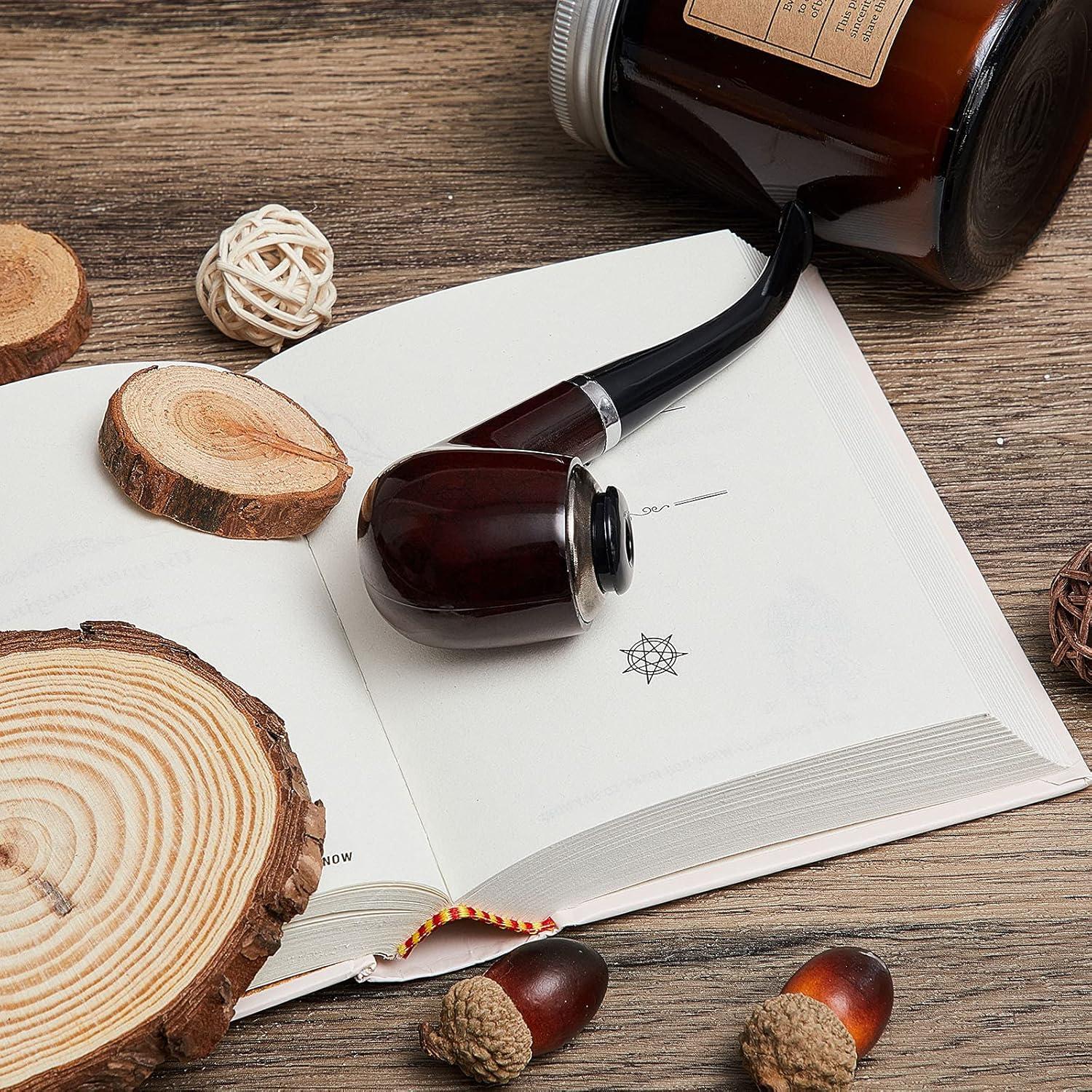 Accesorio de disfraz de pipa falsa para Halloween 12x4.5cm