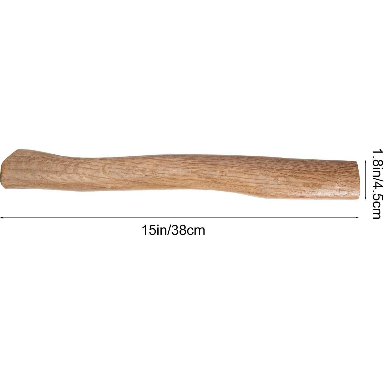 Mango de Hacha Healeved de Madera 38 cm para Camping