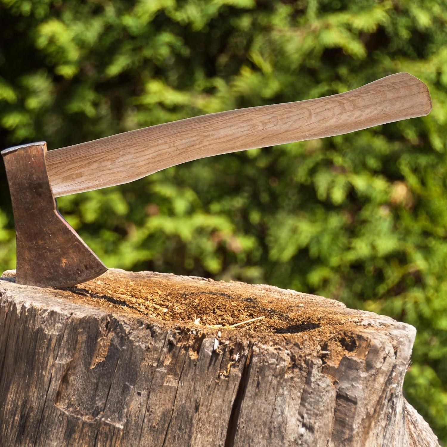 Mango de Hacha Healeved de Madera 38 cm para Camping