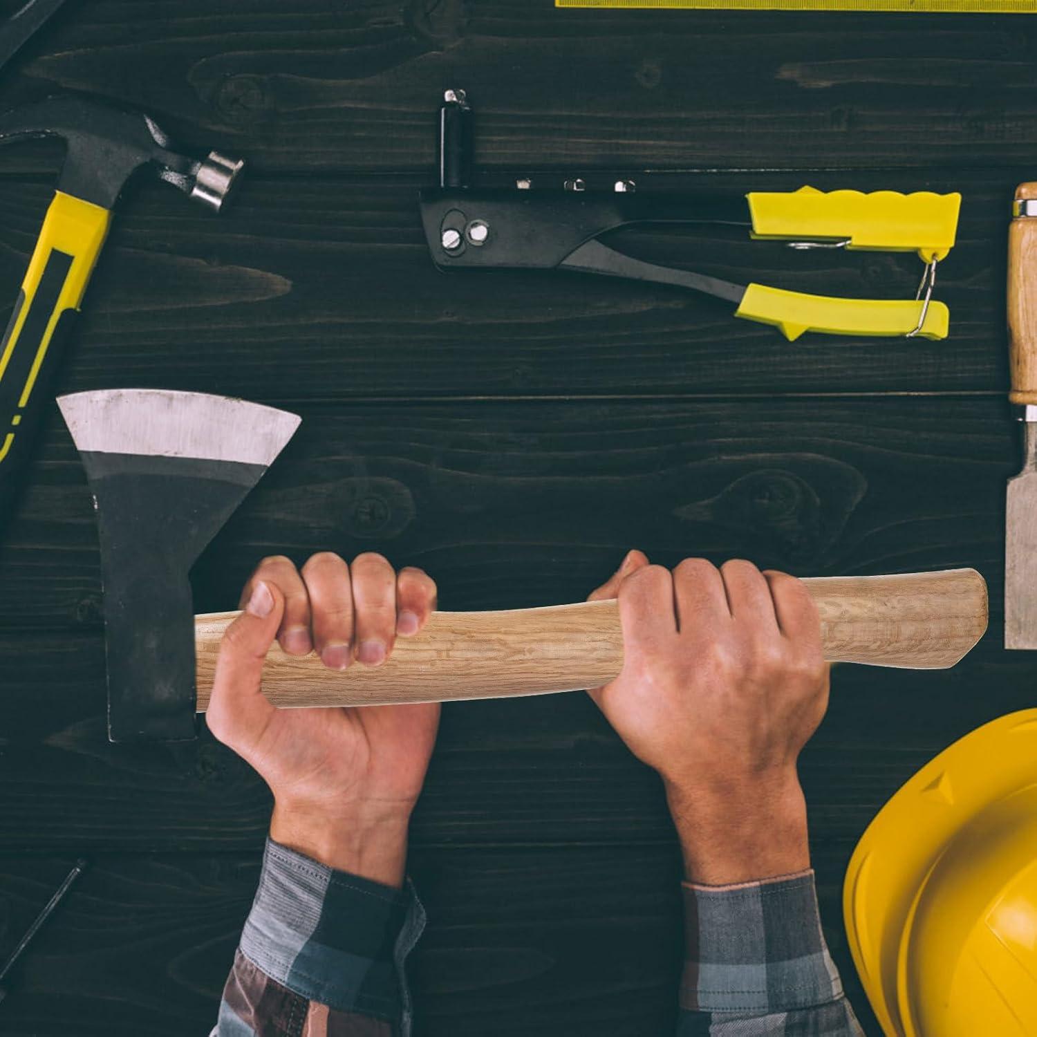 Mango de Hacha Healeved de Madera 38 cm para Camping