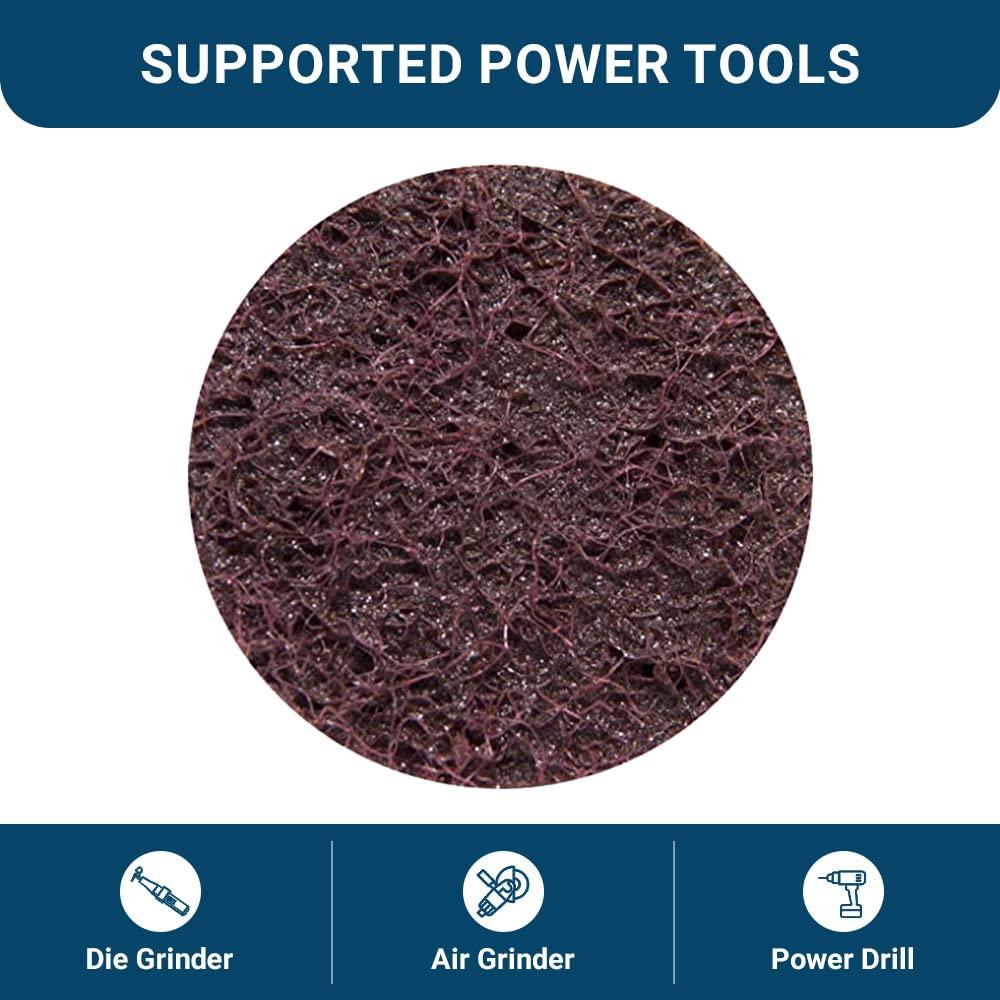 Discos de Lijado 2" Benchmark Abrasives - Paquete de 25 Medios