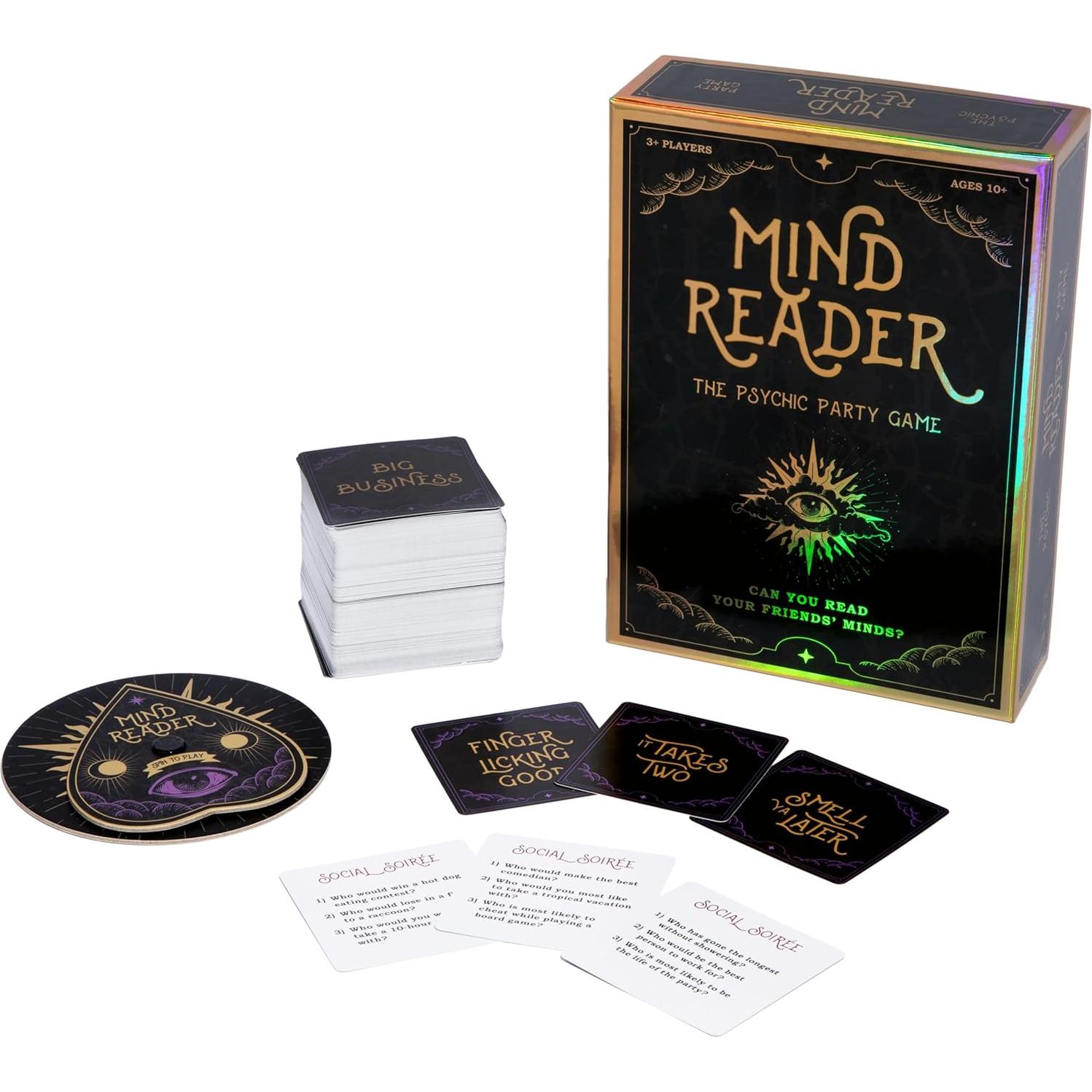 Juego de Mesa MIND READER para Leer Mentes - 200 Tarjetas
