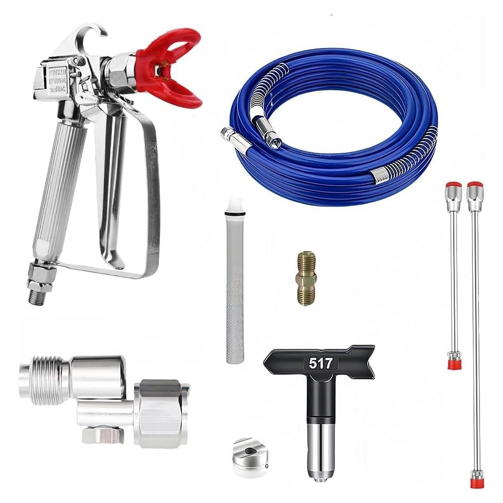 Pistola de Pulverización Sin Aire GregYoung 10m Manguera