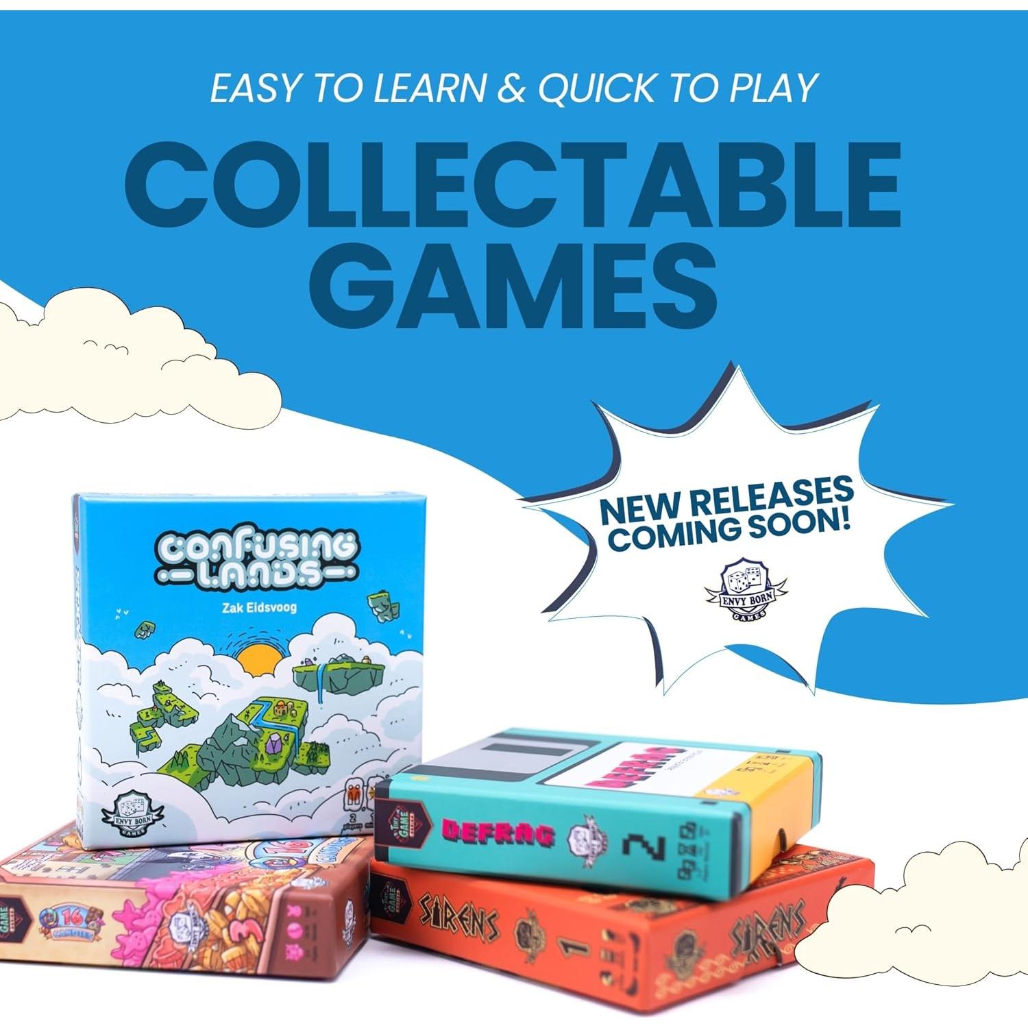 Juego de Mesa Tierras Confusas Envy Born 1-2 Jugadores