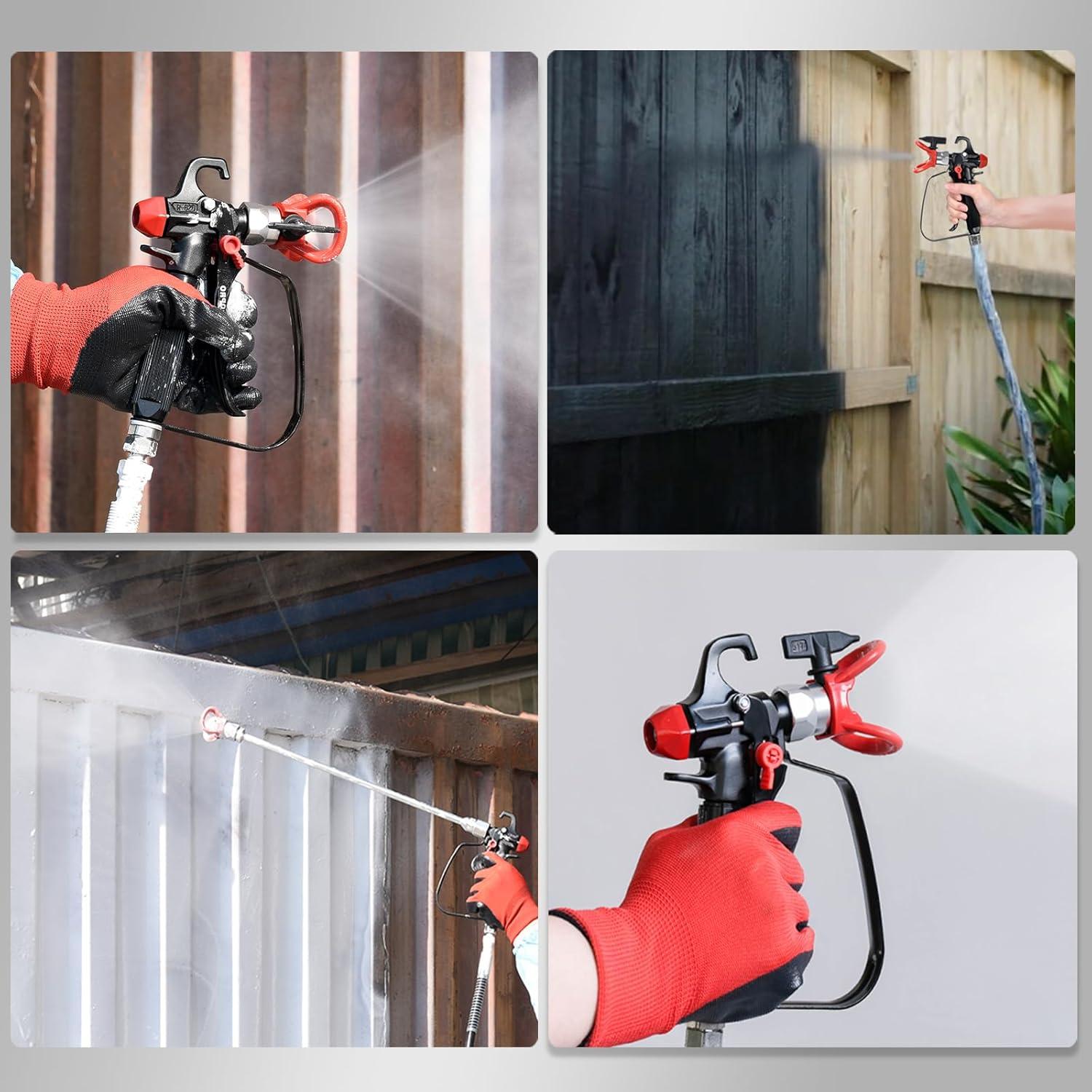 Pistola de Pintura Airless AEROPRO 820-BLACK 3600PSI