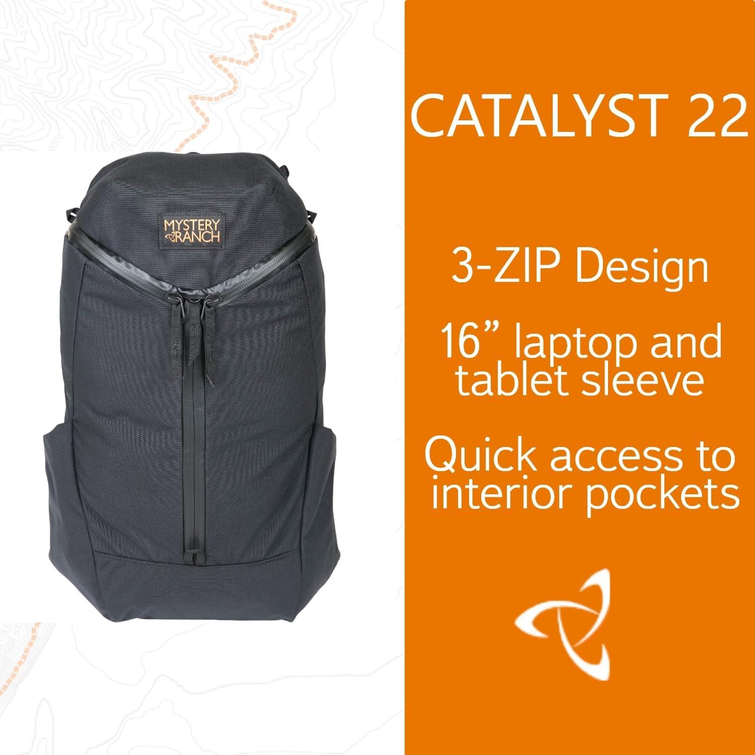 Mochila de Viaje Mystery Ranch Catalyst 22L - Negro