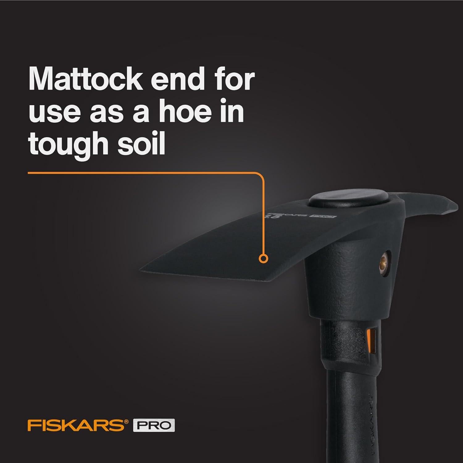Pico Mattock Fiskars Pro IsoCore 0.68 kg Mango Antideslizante