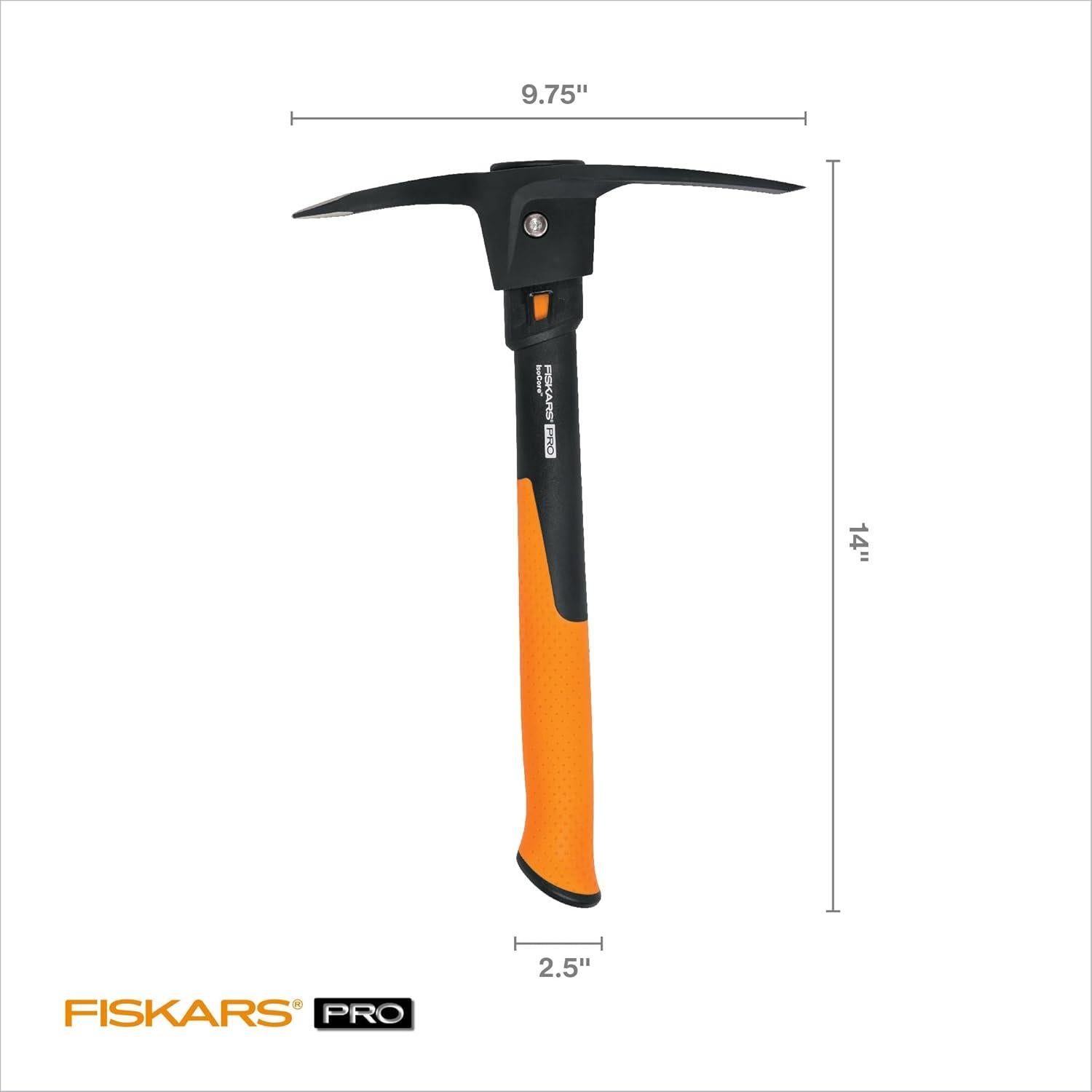 Pico Mattock Fiskars Pro IsoCore 0.68 kg Mango Antideslizante