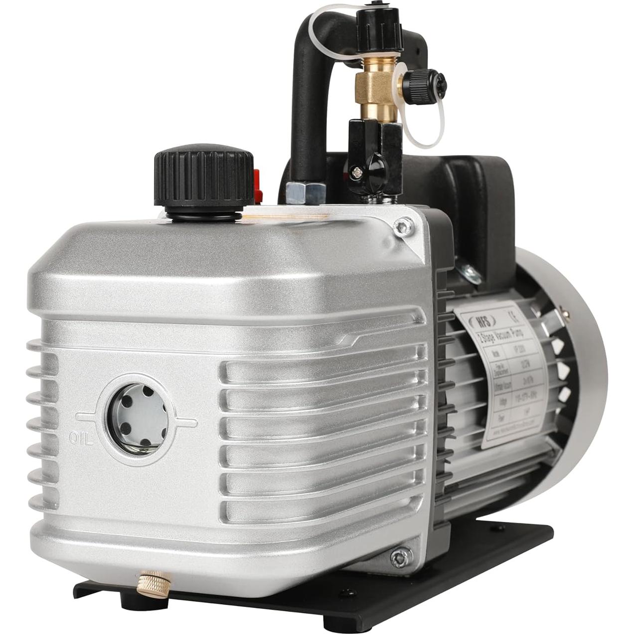 Bomba de Vacío HFS VP2200-NS 12 CFM 1HP 110V 2 Etapas