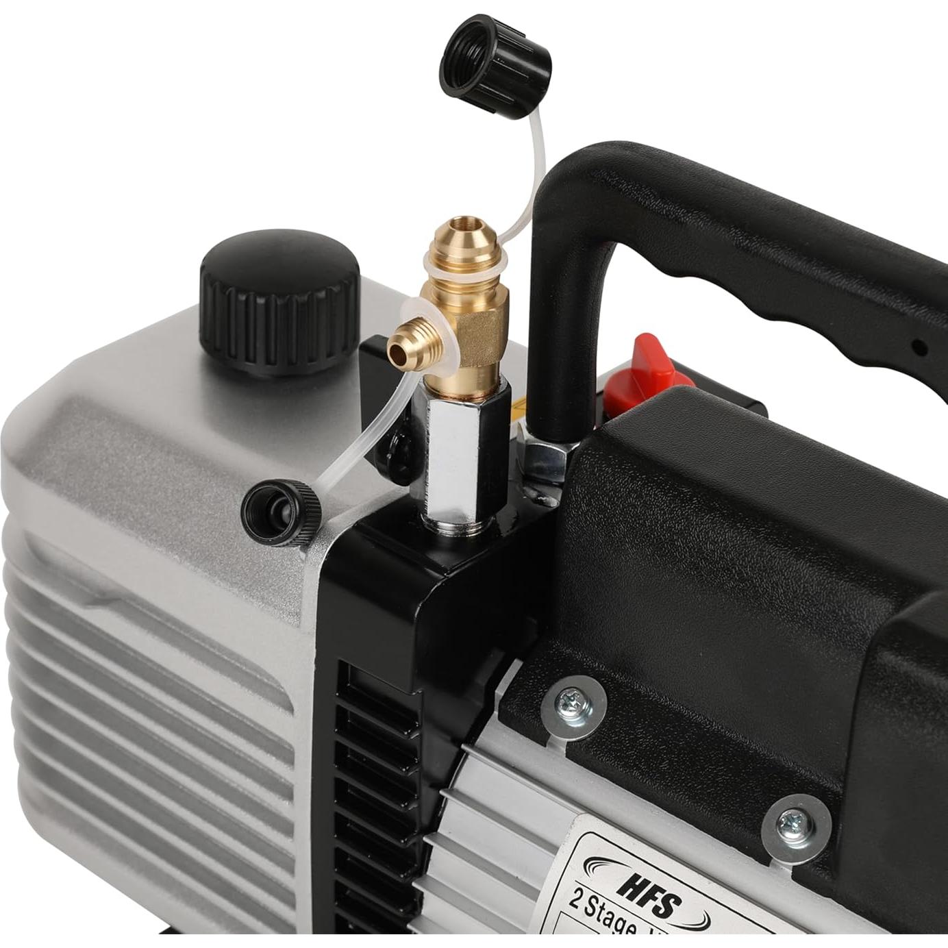 Bomba de Vacío HFS VP2200-NS 12 CFM 1HP 110V 2 Etapas