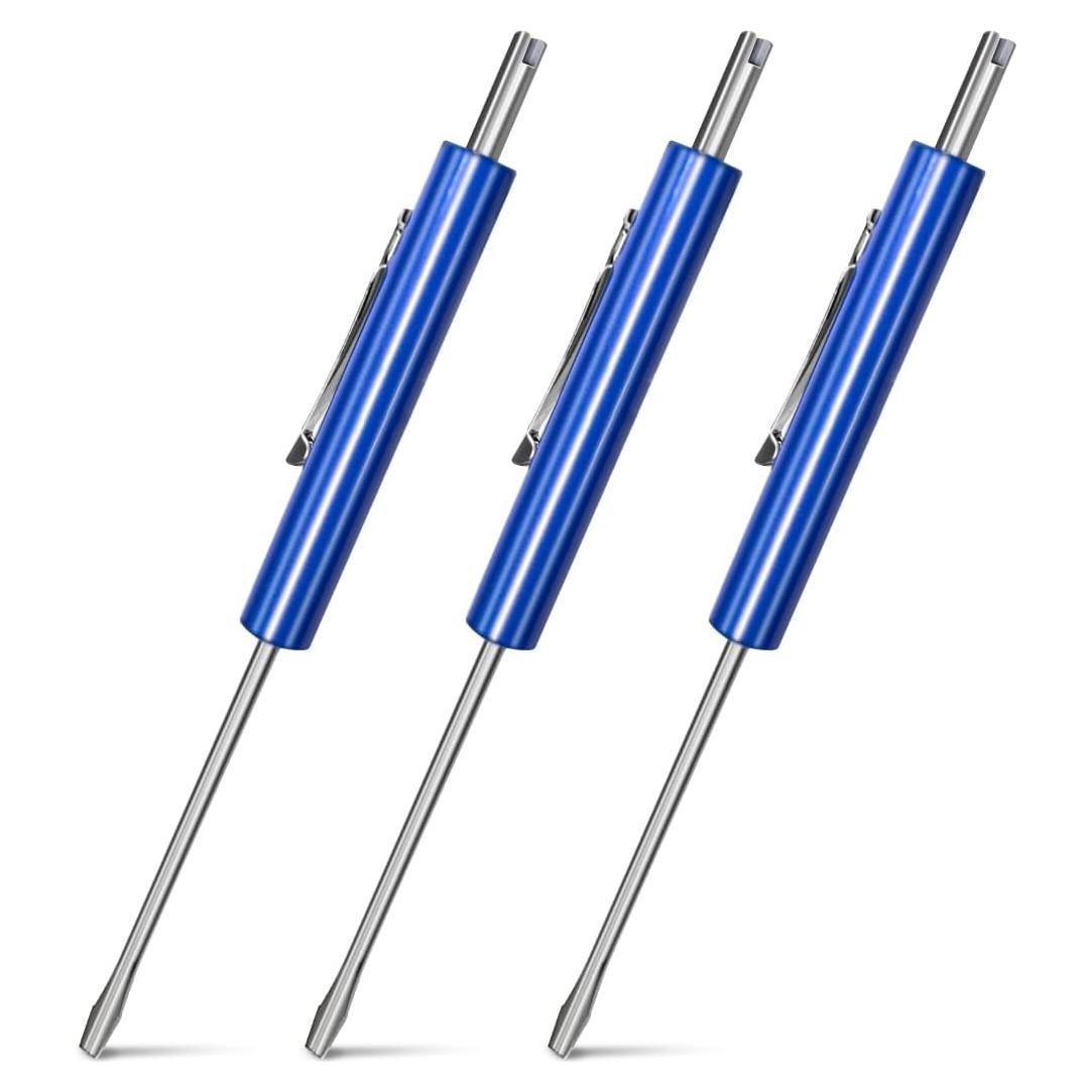 Mini Destornillador de Bolsillo Silginnes - Paquete de 3 - Acero