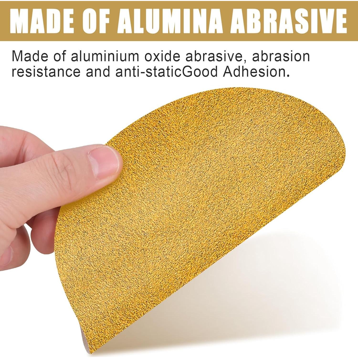 Disco de Lijado 6" SSIIXX Hook and Loop 60 Granos - Paquete 100