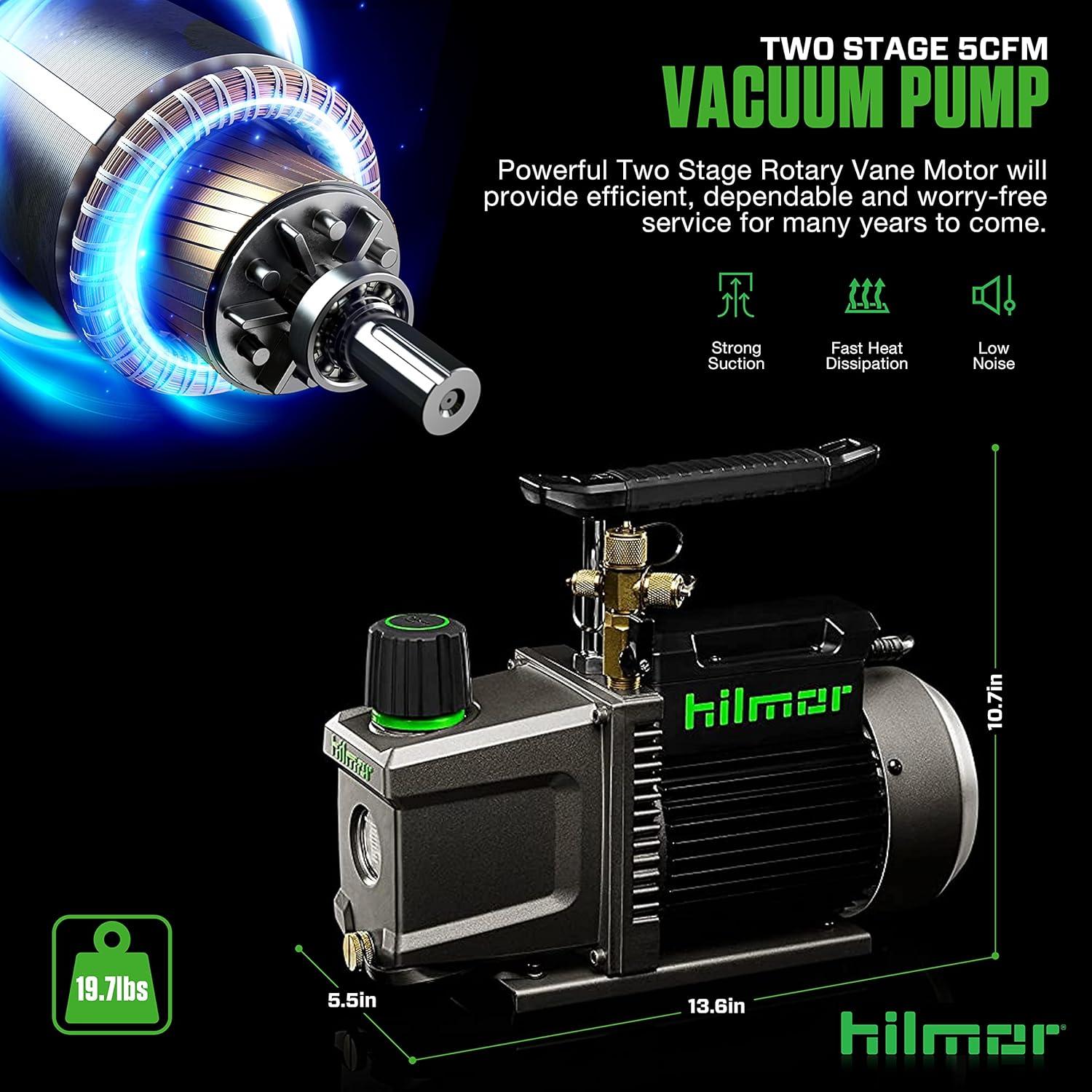 Bomba de Vacío hilmor 3 CFM, 1947970, 8.93 kg