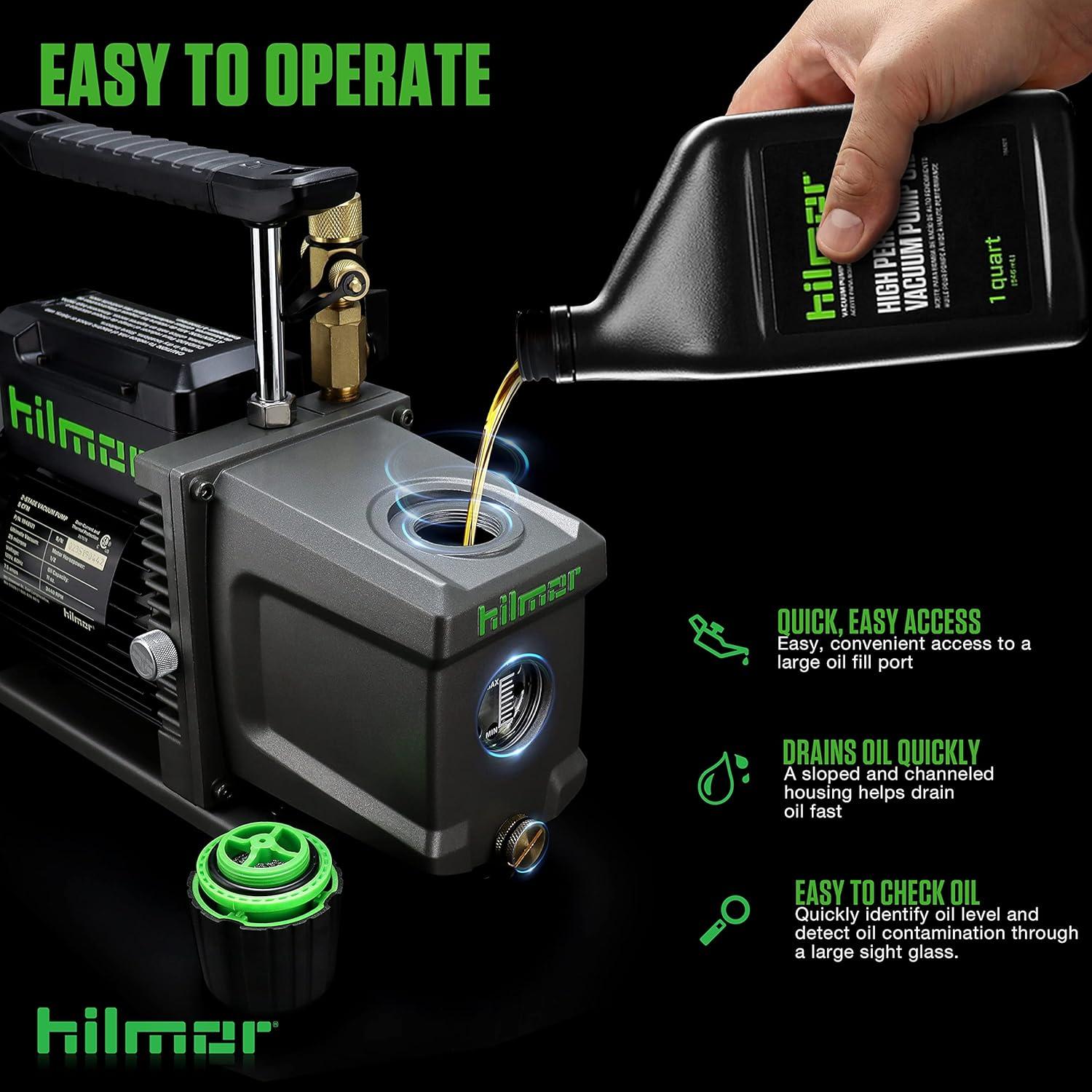 Bomba de Vacío hilmor 3 CFM, 1947970, 8.93 kg