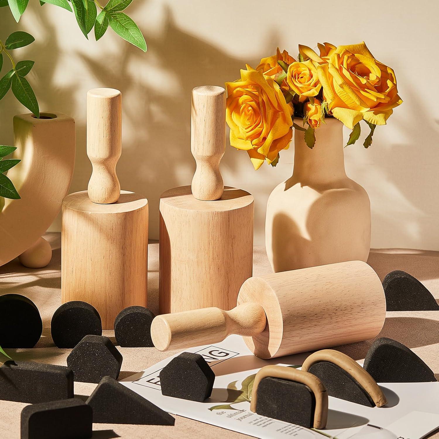 Moldes de Cerámica Juexica para Tazas 3 Pcs 6.35-7.87 cm