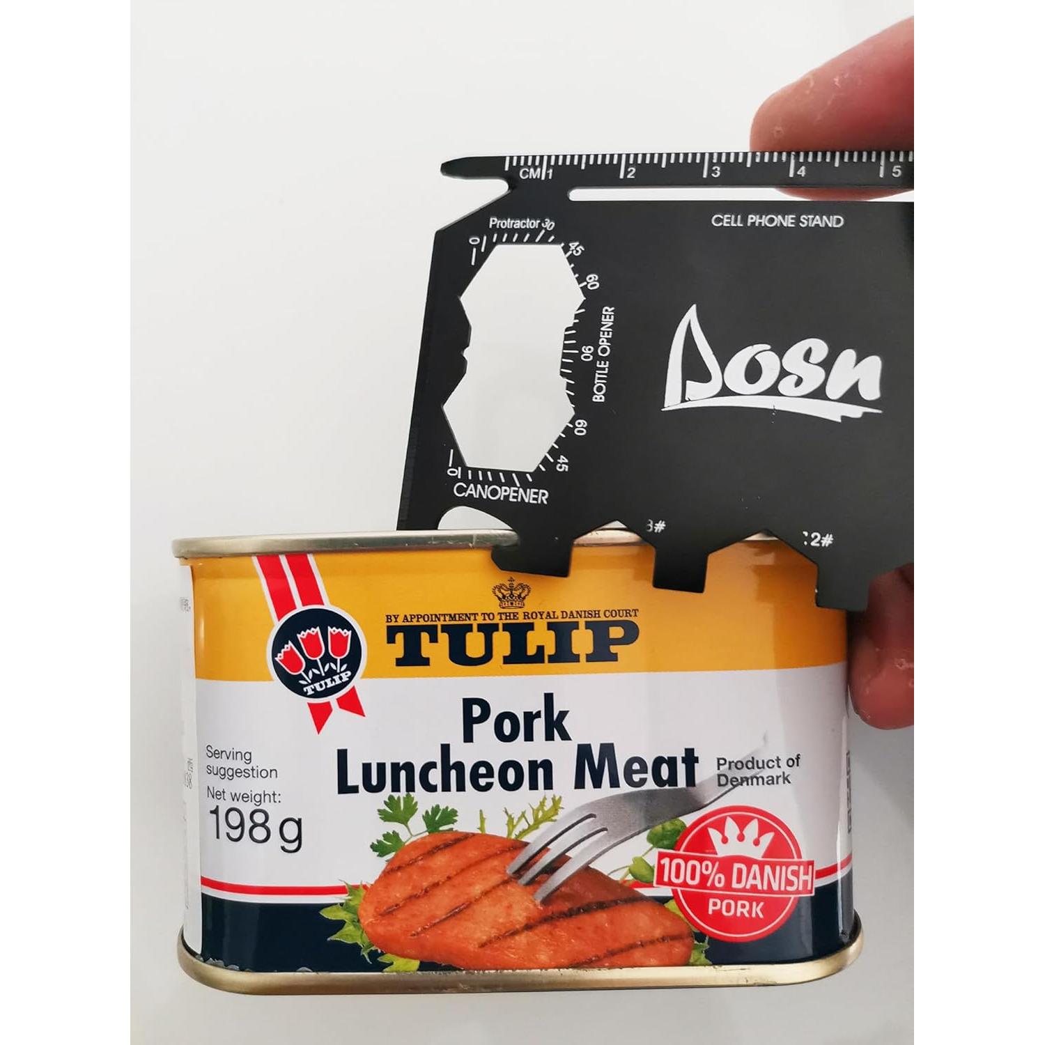 Multiherramienta de Billetera DLOSN - Acero Inoxidable, 3 Piezas