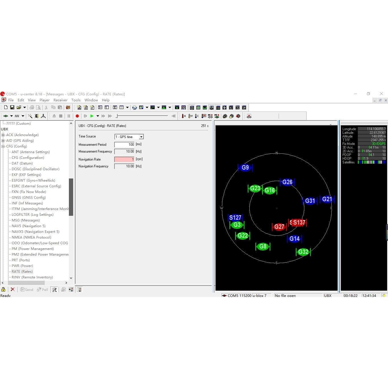 Antena GPS USB AN SHI TECH con Base Magnética 80g