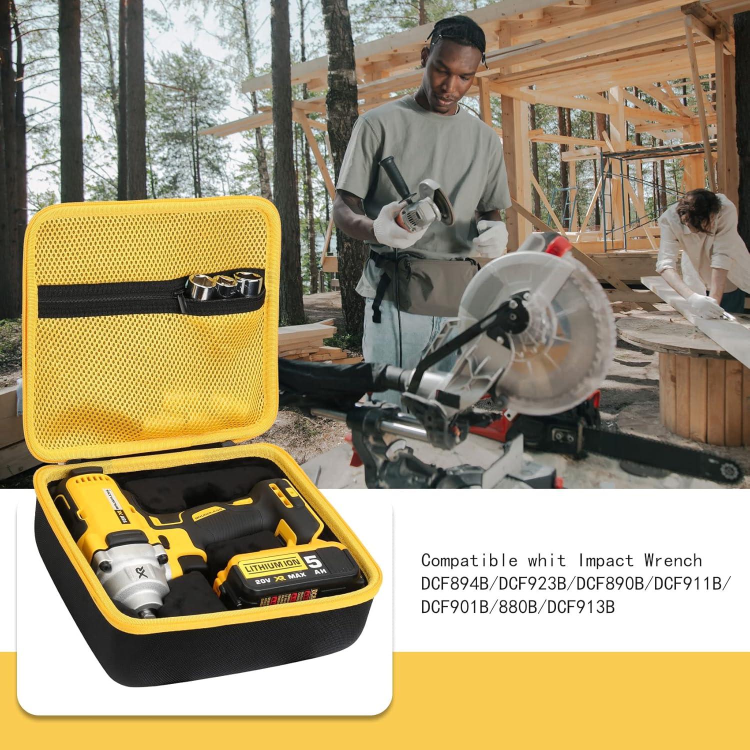 Funda Dura Khanka para Llave de Impacto DEWALT 20V DCF894B