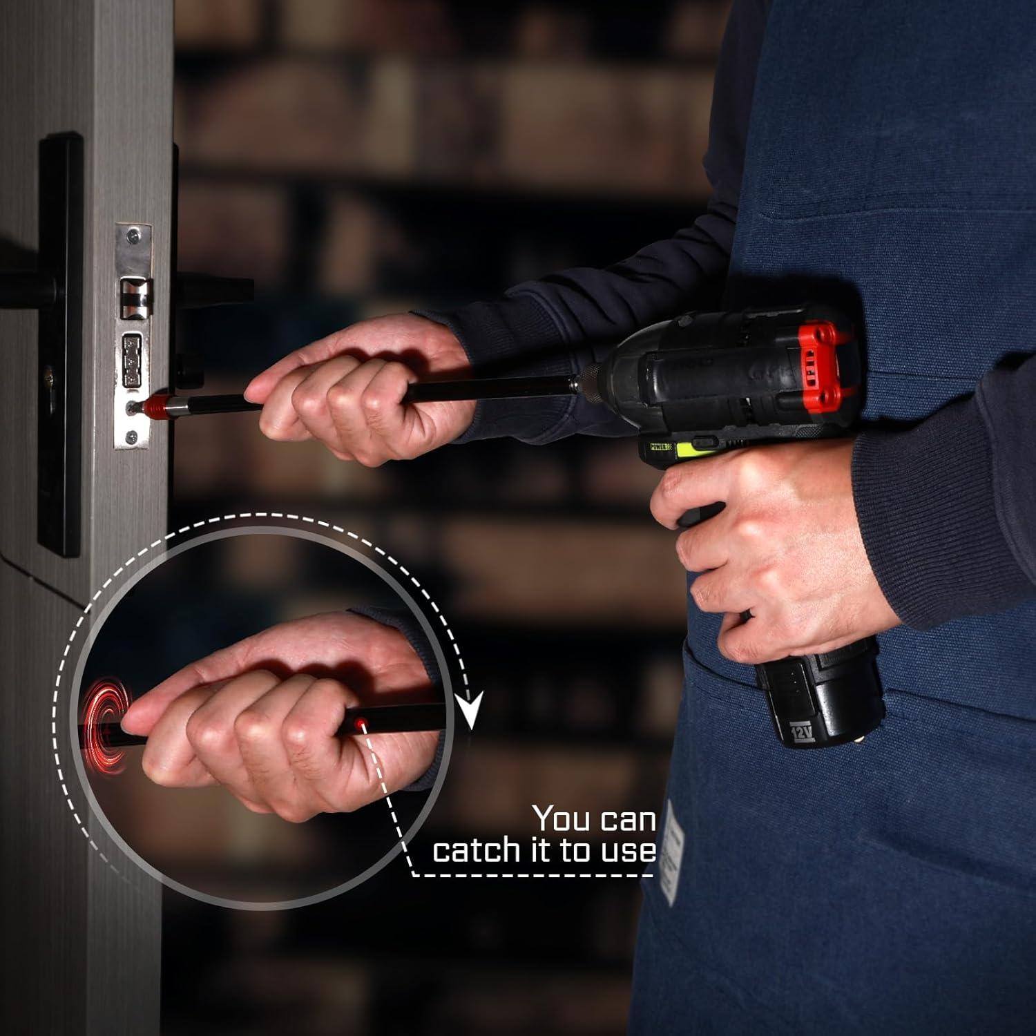 Soporte de Punta de Destornillador GEINXURN 150 mm Magnético