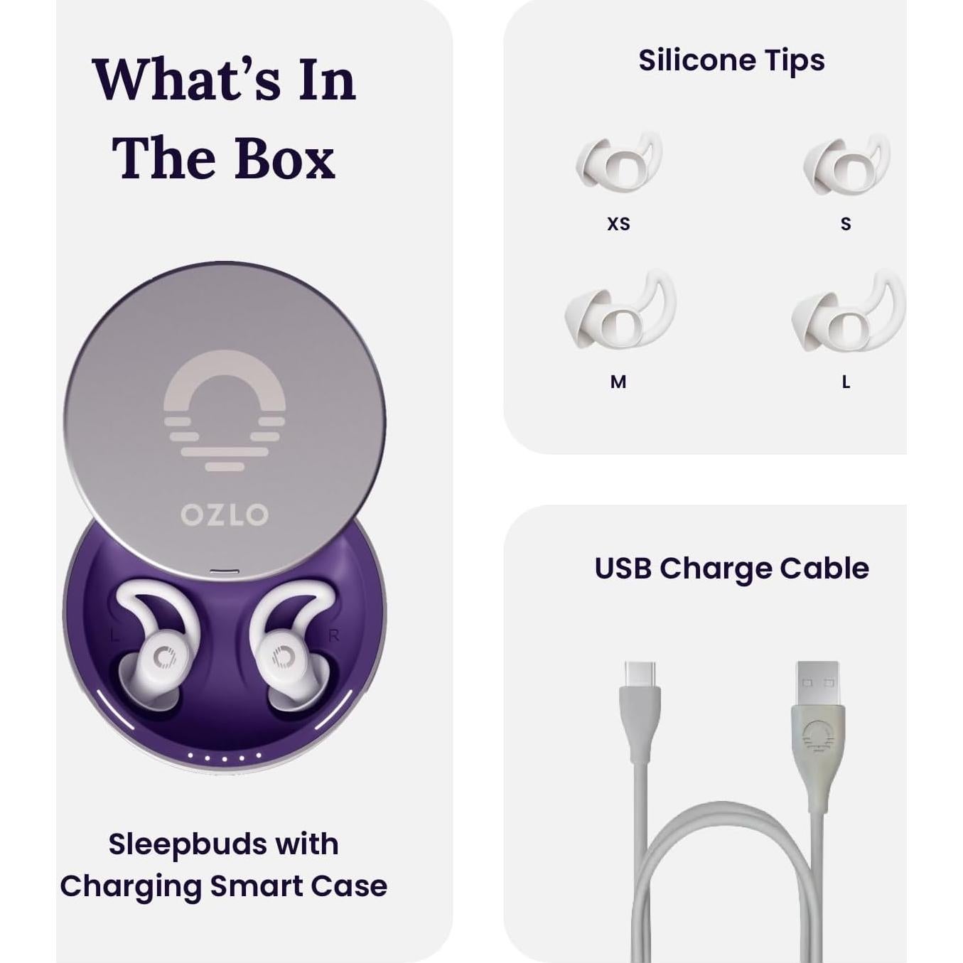 Auriculares Sleepbuds Ozlo para dormir | Cancelación de ruido