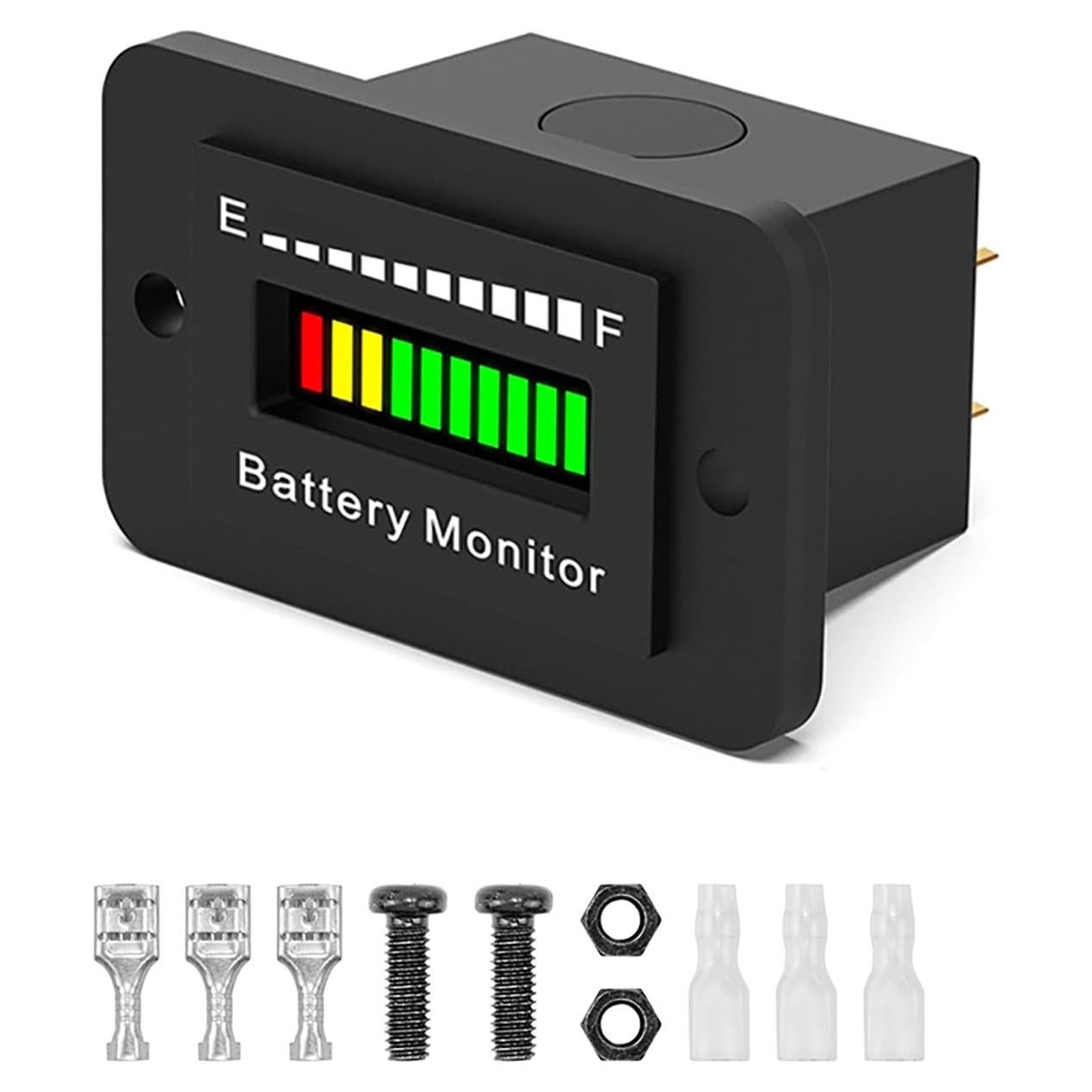 Medidor de Batería LED OBDResource 12V 24V 36V 48V 60V 72V