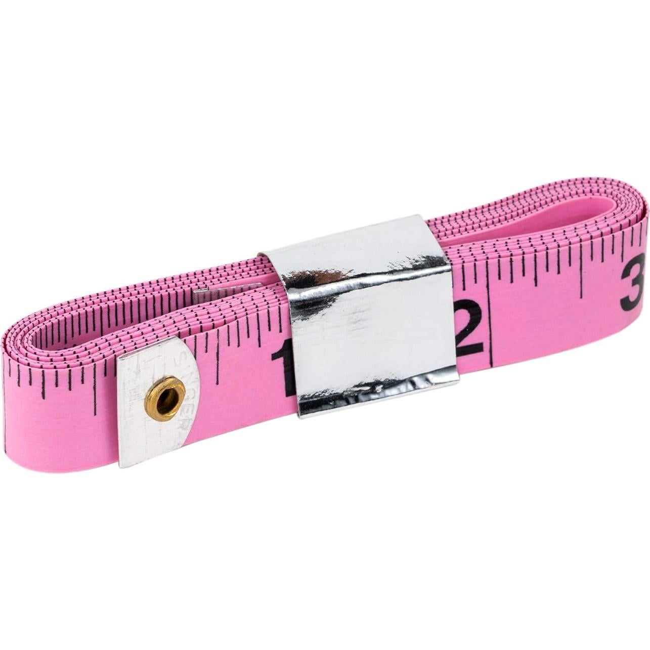 Cinta Métrica SINGER 4 Unidades 152.4 cm Vinilo Rosa