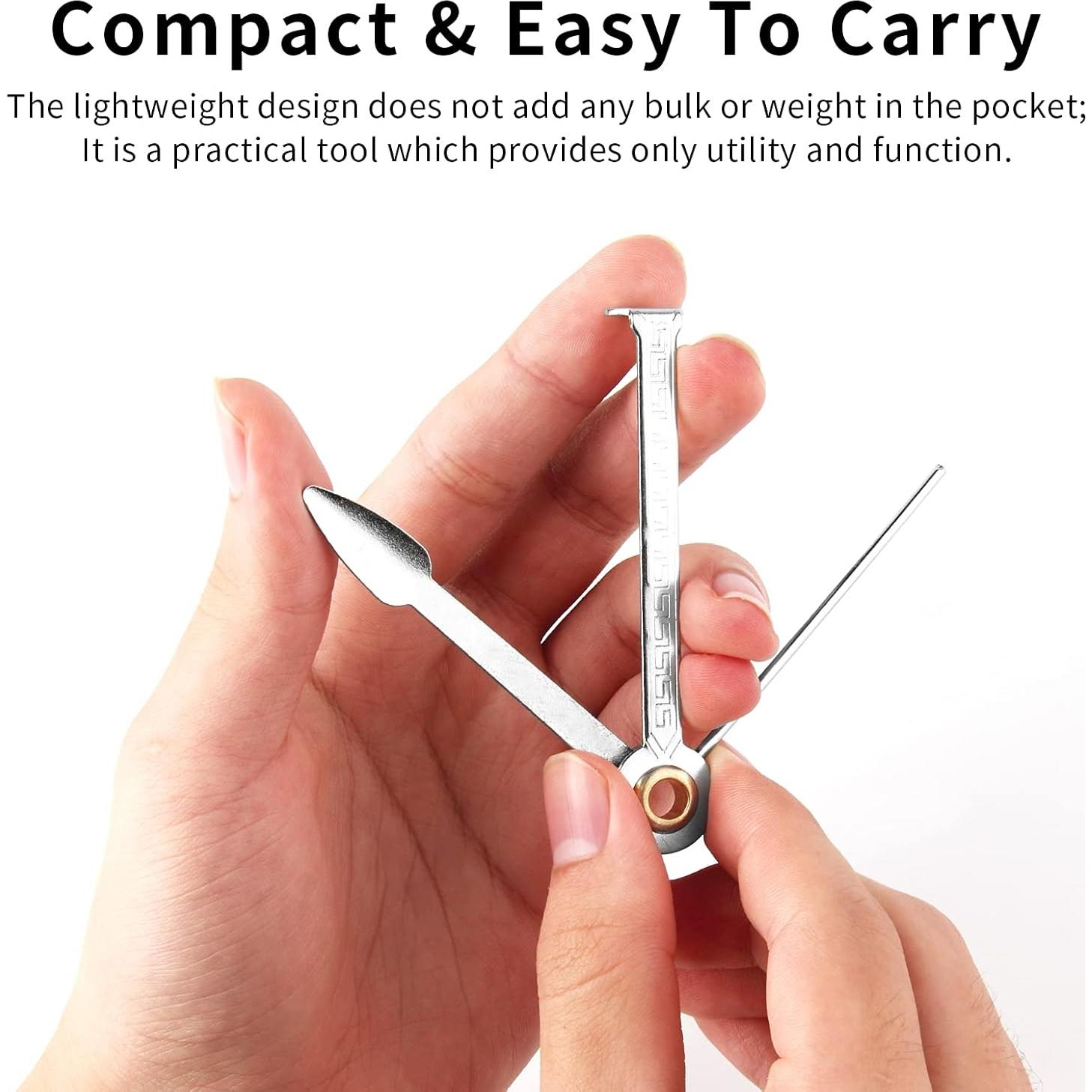 Juego de 5 Herramientas de Limpieza de Tubos Golden Pearl 3 en 1