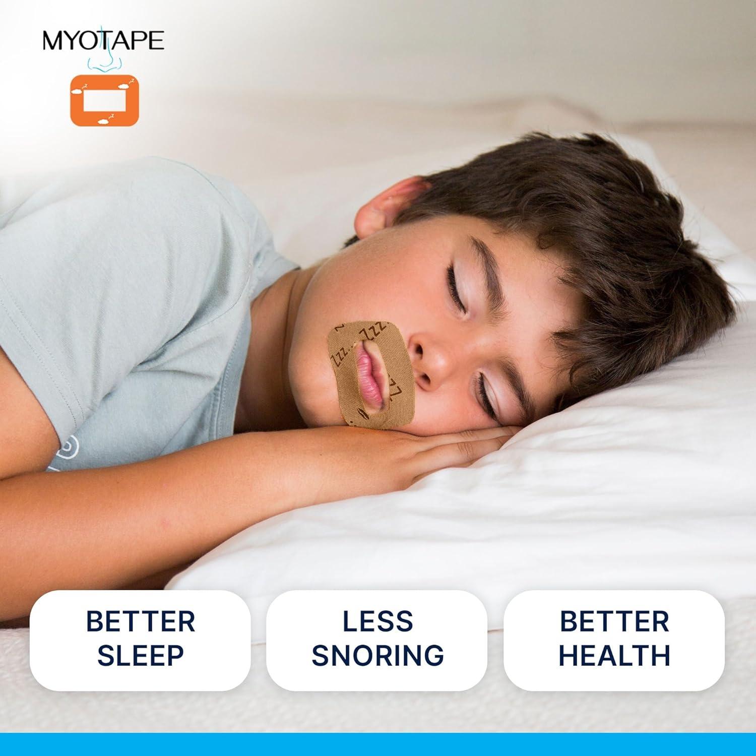 Tiras para dormir MyoTape S - Mejora respiración nasal