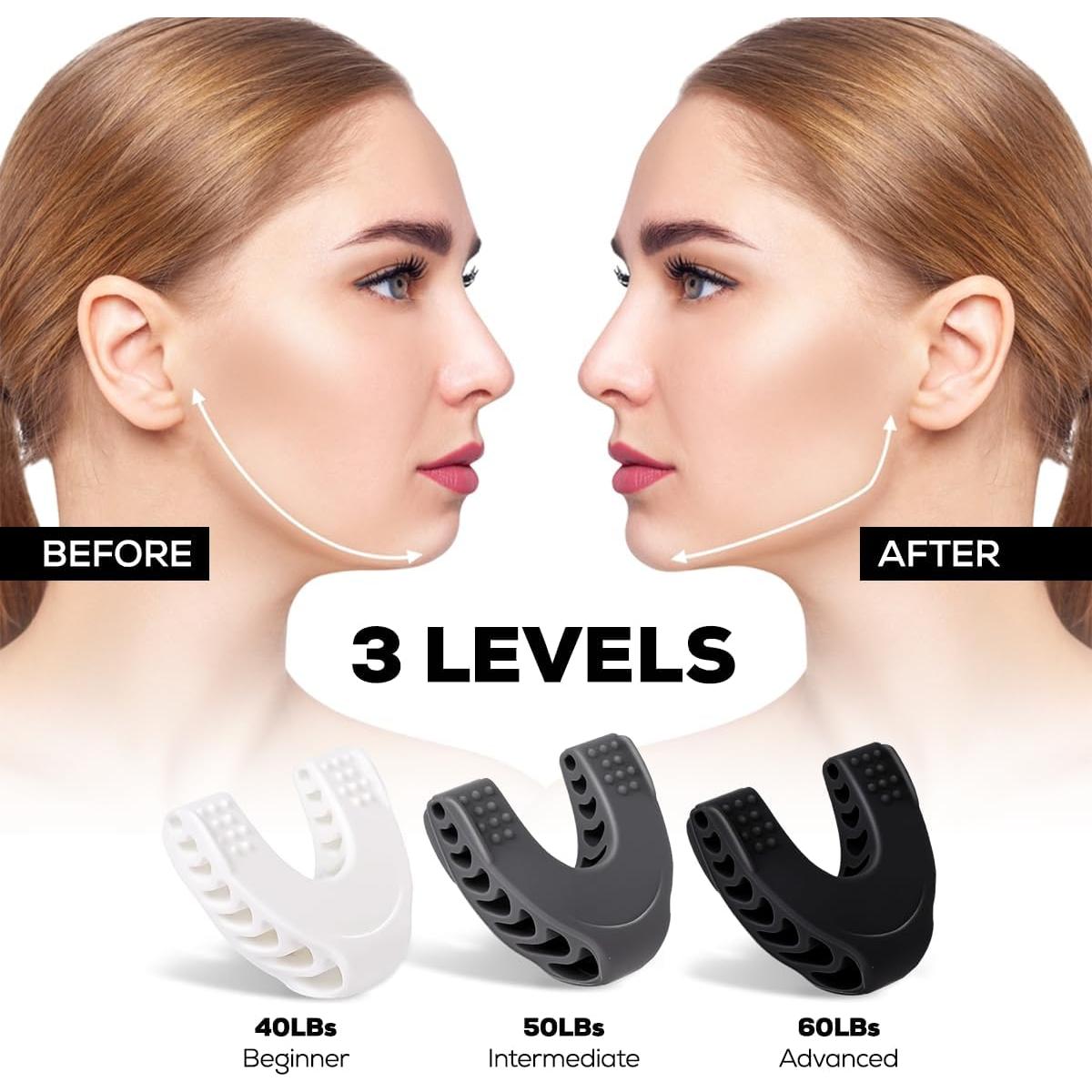 Ejercitador de Mandíbula Elegancy | Silicona Grado Alimenticio | 4 Niveles