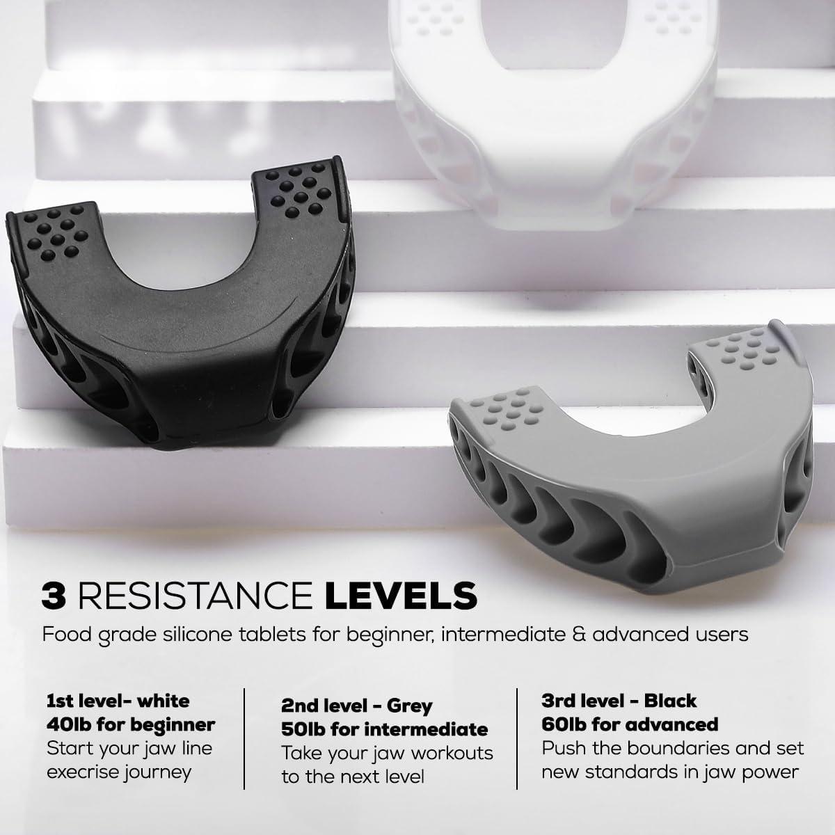 Ejercitador de Mandíbula Elegancy | Silicona Grado Alimenticio | 4 Niveles