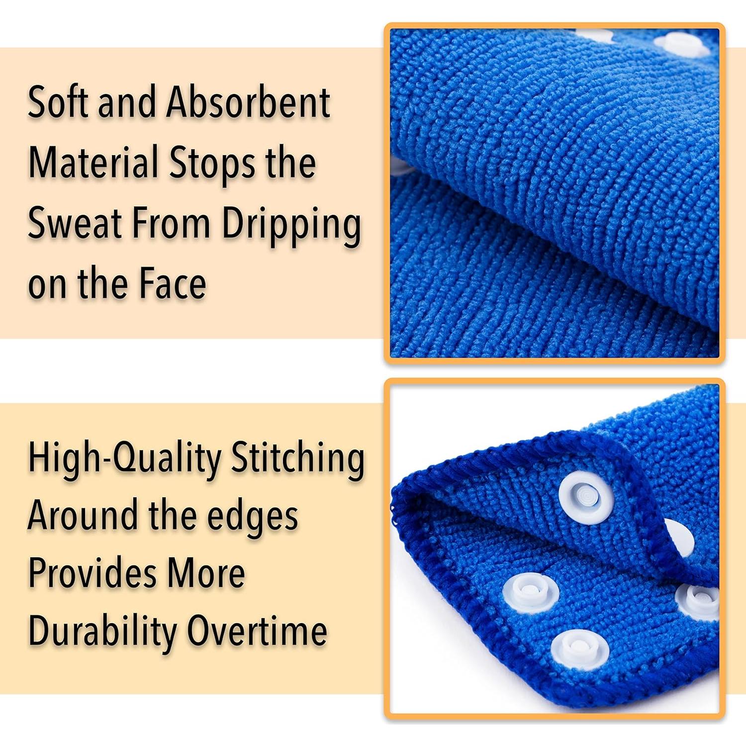 Banda para casco UNCO - Paquete de 4, lavable y cómoda