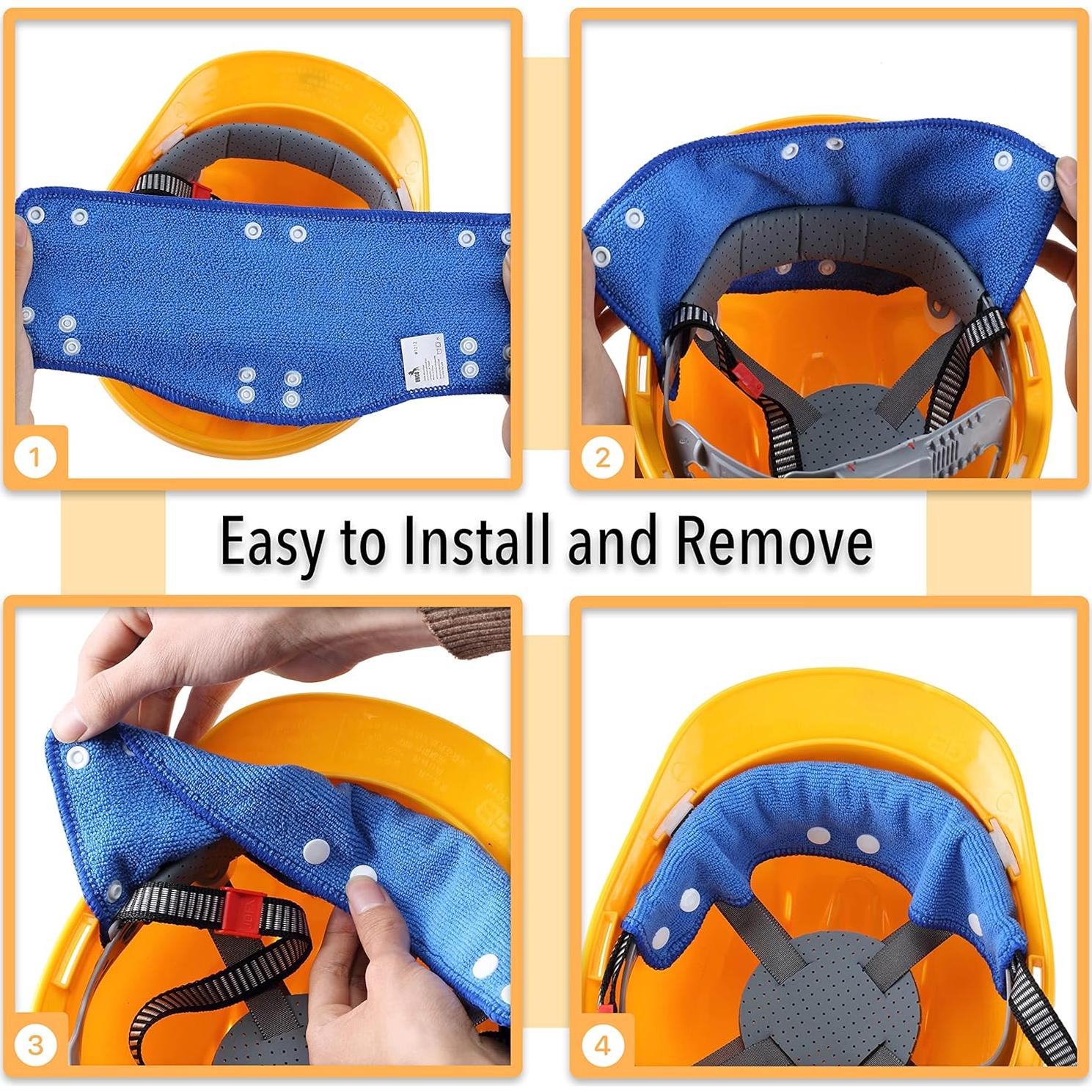 Banda para casco UNCO - Paquete de 4, lavable y cómoda