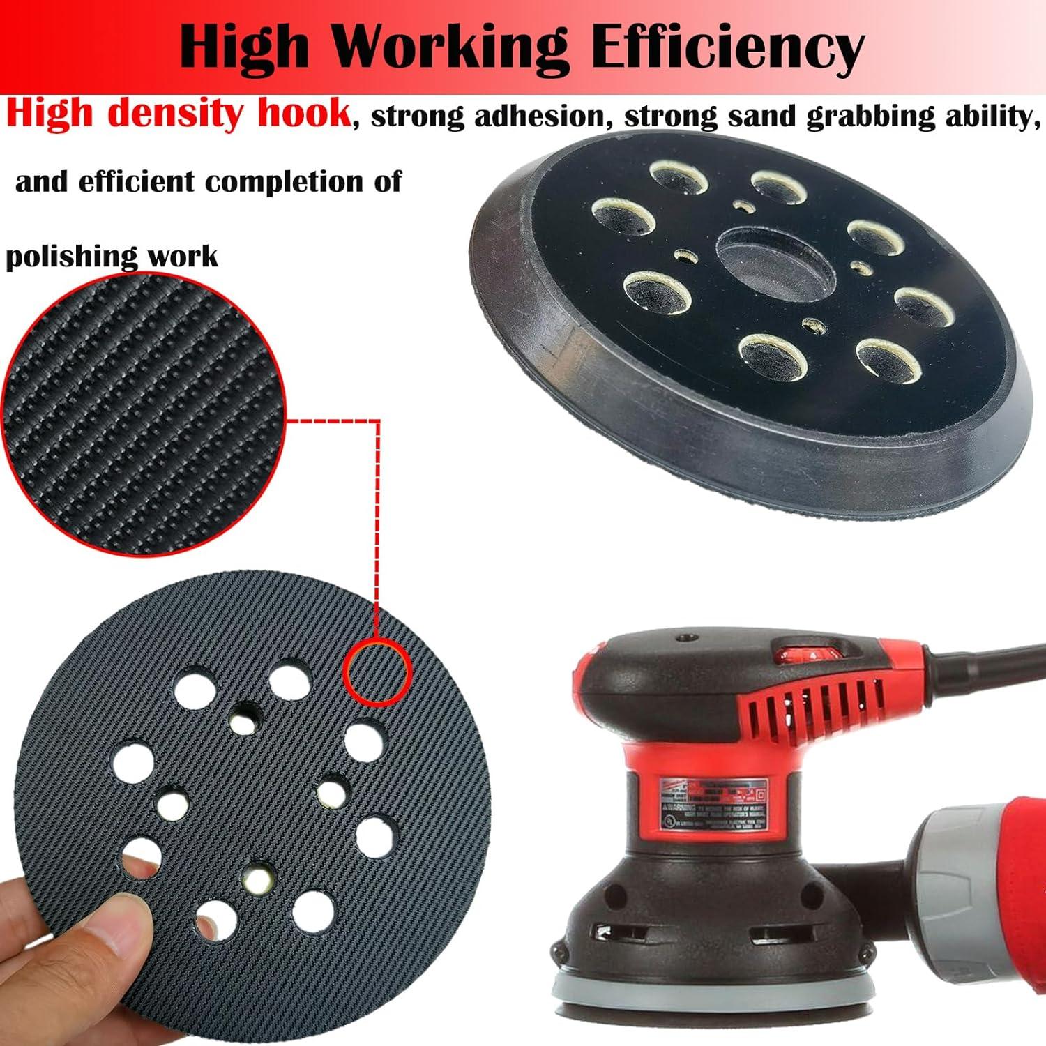 Pad de Lijado 12.7 cm Tockrop para Lijadora Ryobi RS290 y más